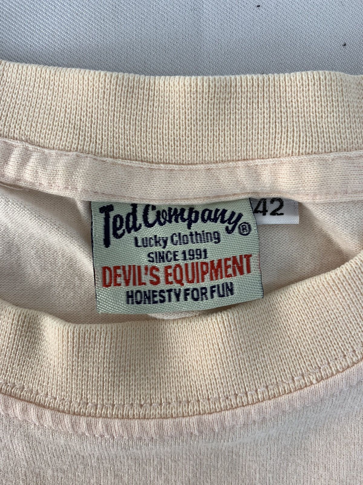Tedman Ted Company Devil’s Equipment Red Devil Hot Rod Printed Tee Size US M / EU 48-50 / 2 - 5 Thumbnail