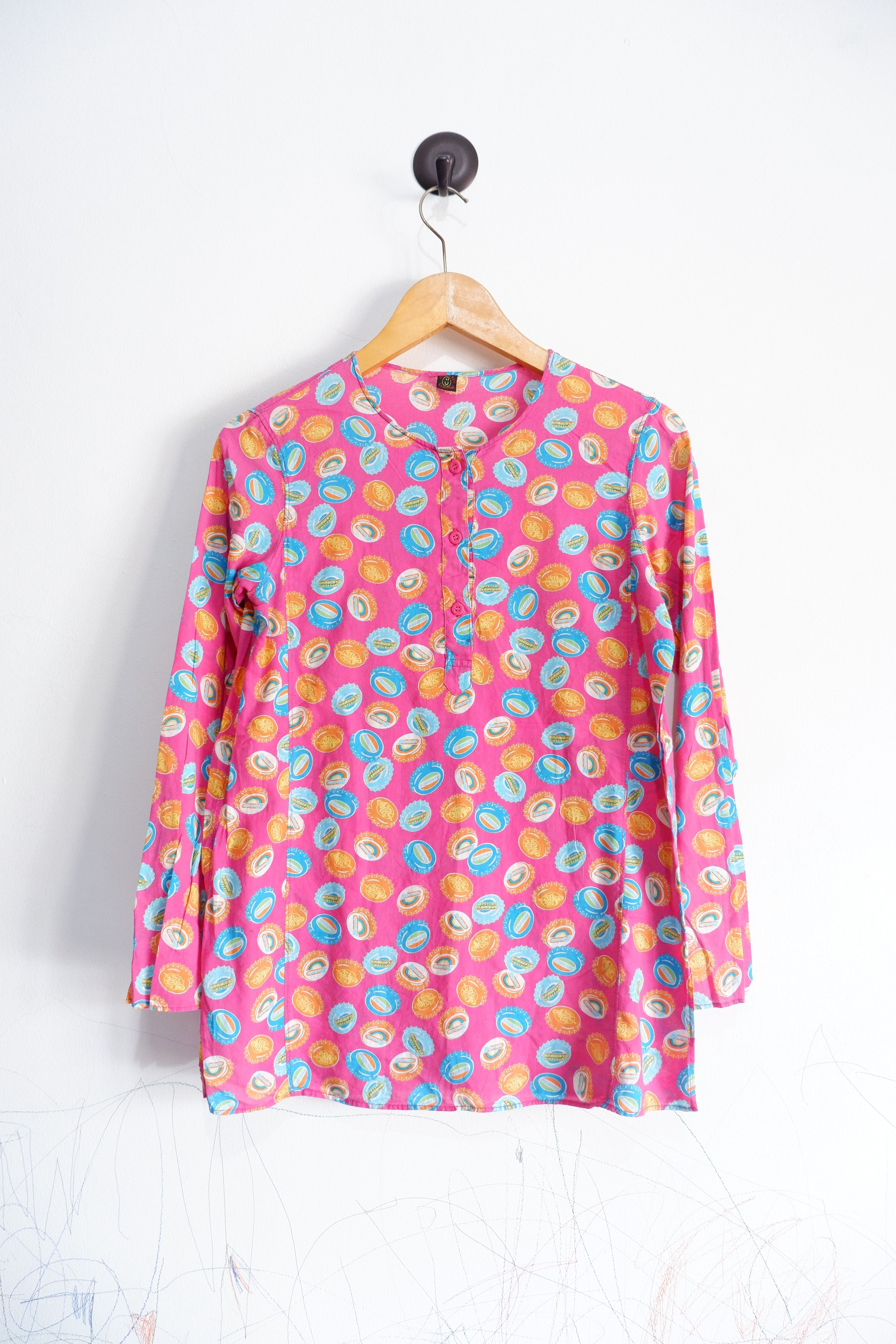 Hysteric Glamour Vintage Hysteric Glamour Bottle Cap Blouse Size M / US 6-8 / IT 42-44 - 1 Thumbnail