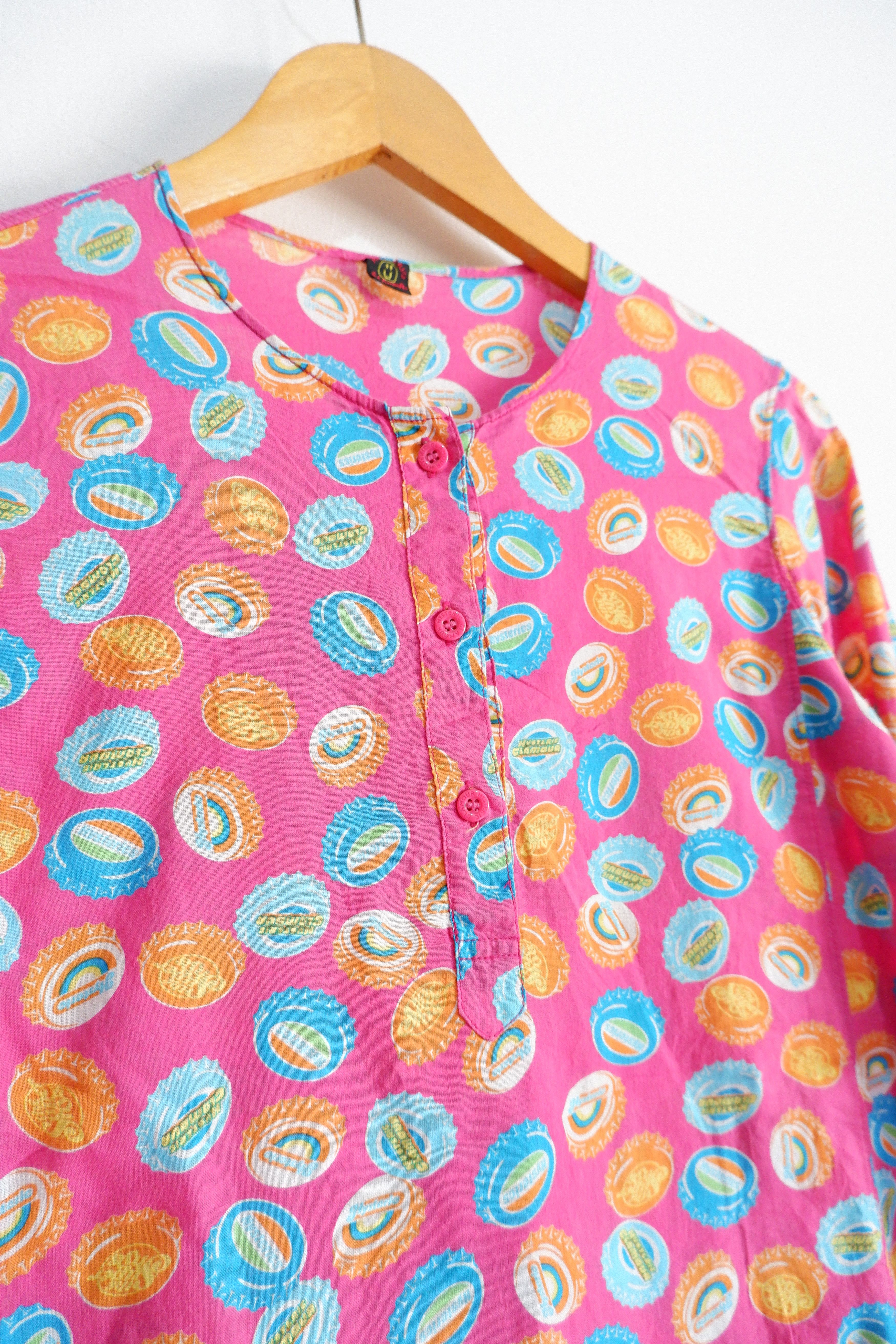 Hysteric Glamour Vintage Hysteric Glamour Bottle Cap Blouse Size M / US 6-8 / IT 42-44 - 3 Thumbnail