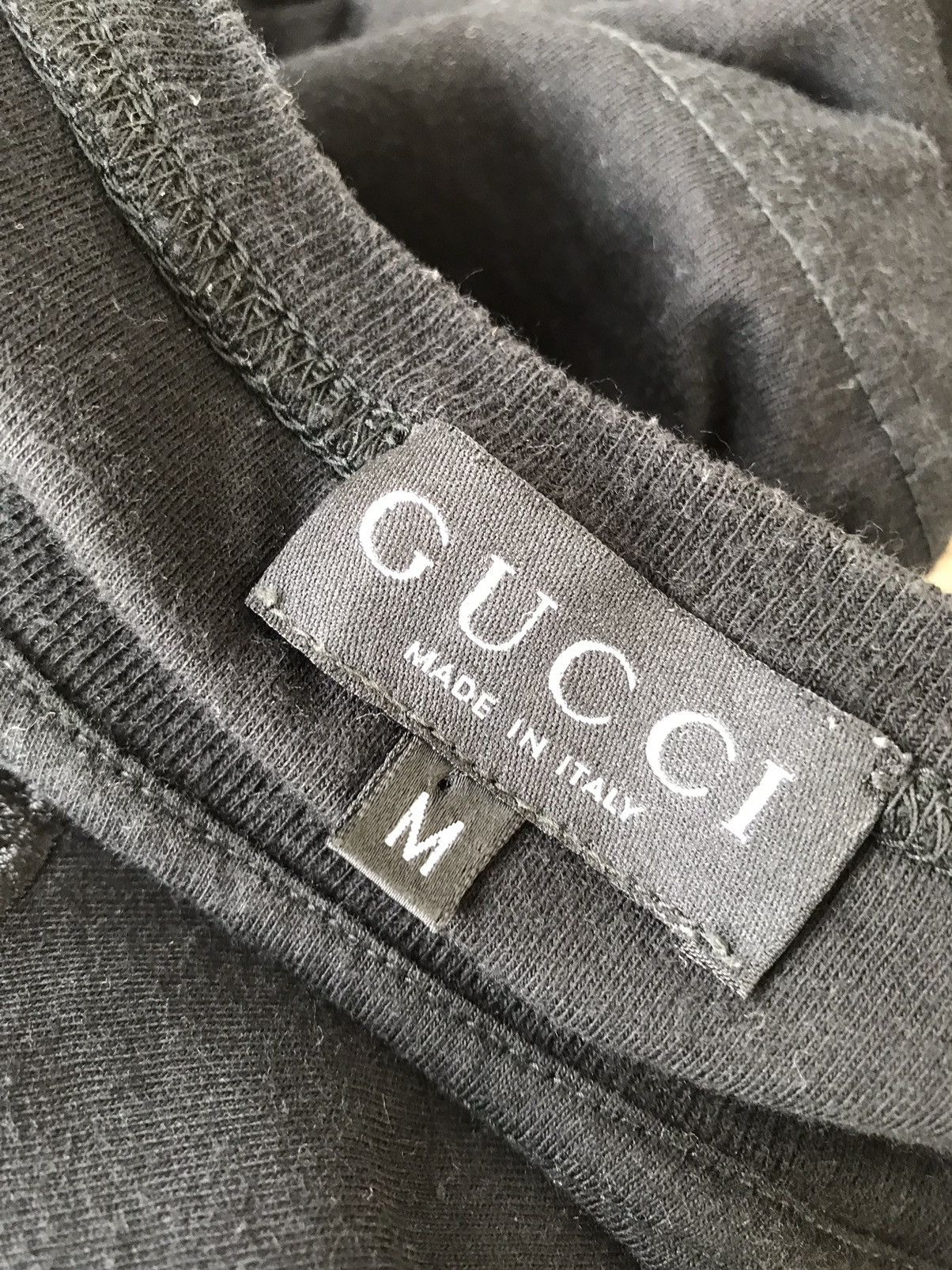 Gucci 💥Gucci Embroidery Logo Black Shirt Size M / US 6-8 / IT 42-44 - 5 Thumbnail