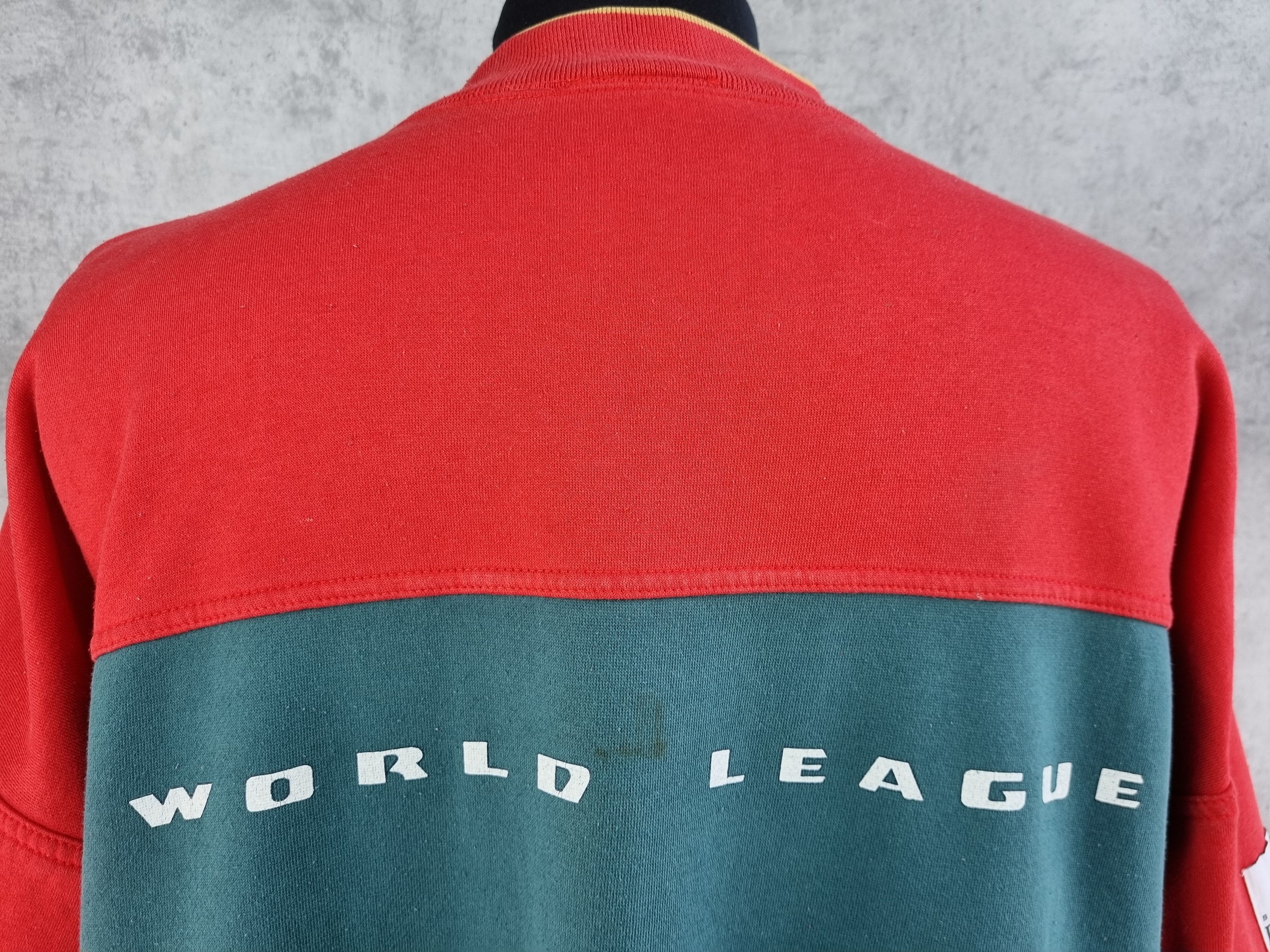 Adidas × Vintage 90s ADIDAS Dragons Barcelona World League Sweatshirt Size US XL / EU 56 / 4 - 15 Thumbnail