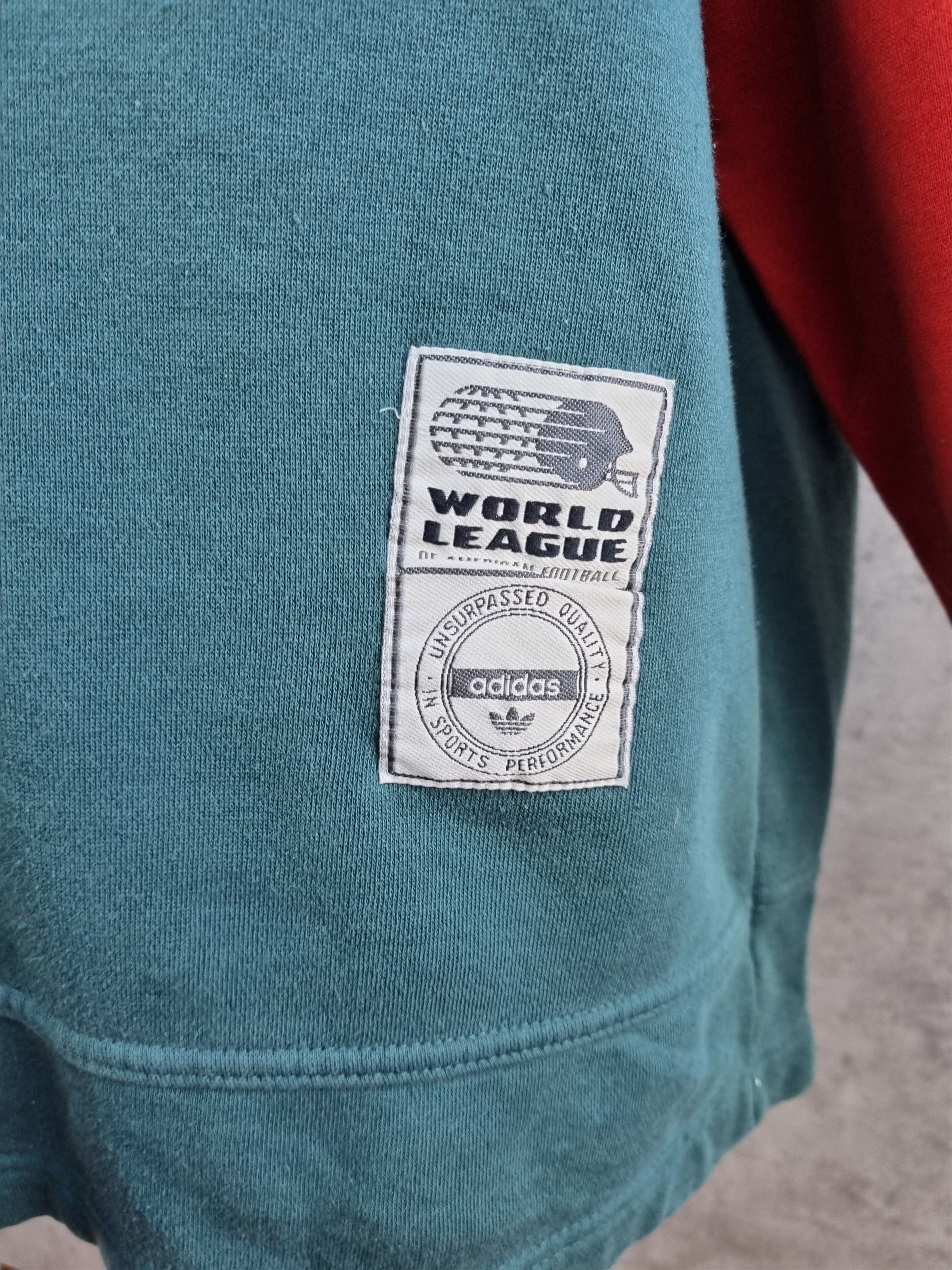 Adidas × Vintage 90s ADIDAS Dragons Barcelona World League Sweatshirt Size US XL / EU 56 / 4 - 12 Thumbnail