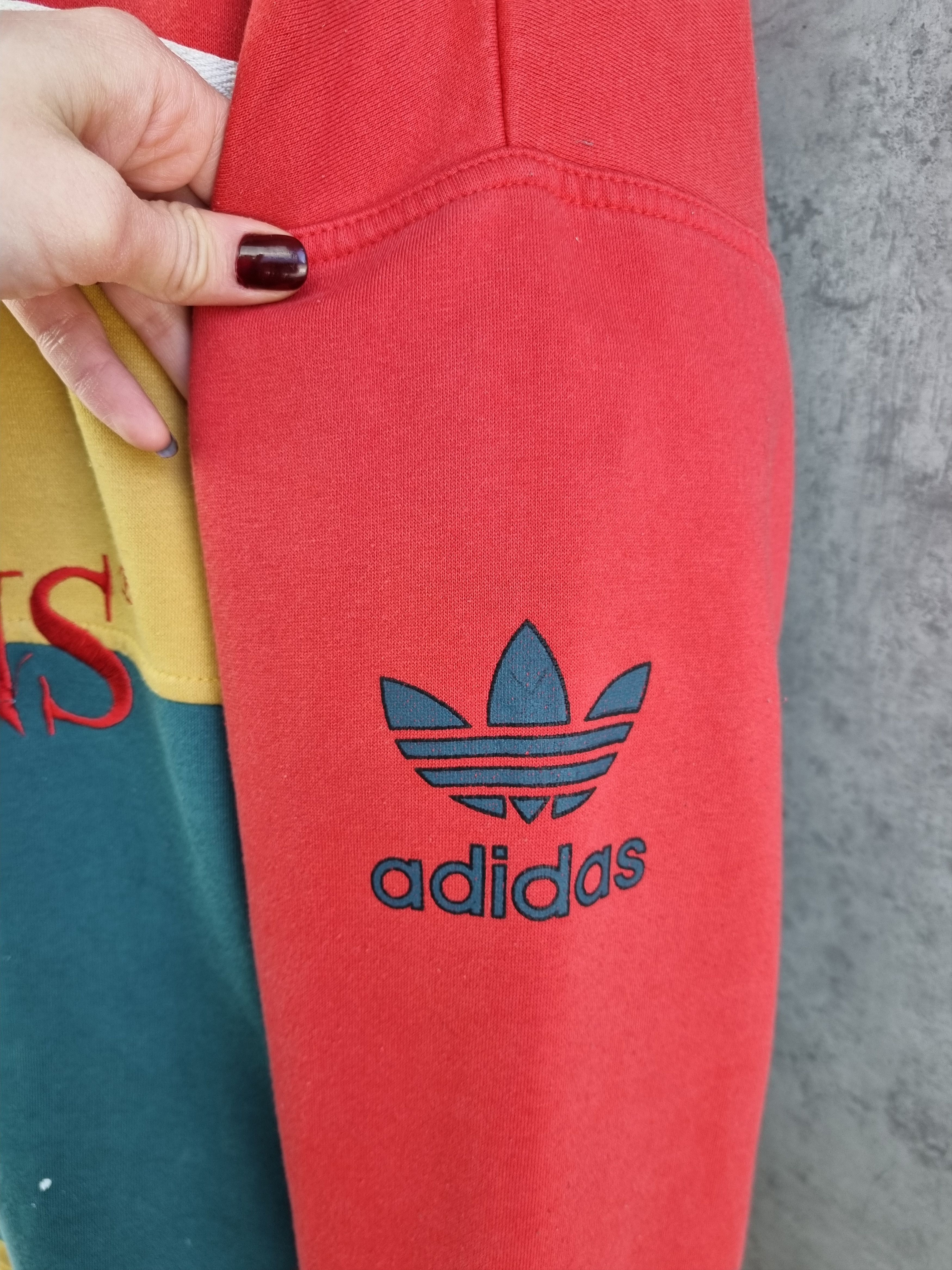 Adidas × Vintage 90s ADIDAS Dragons Barcelona World League Sweatshirt Size US XL / EU 56 / 4 - 14 Thumbnail