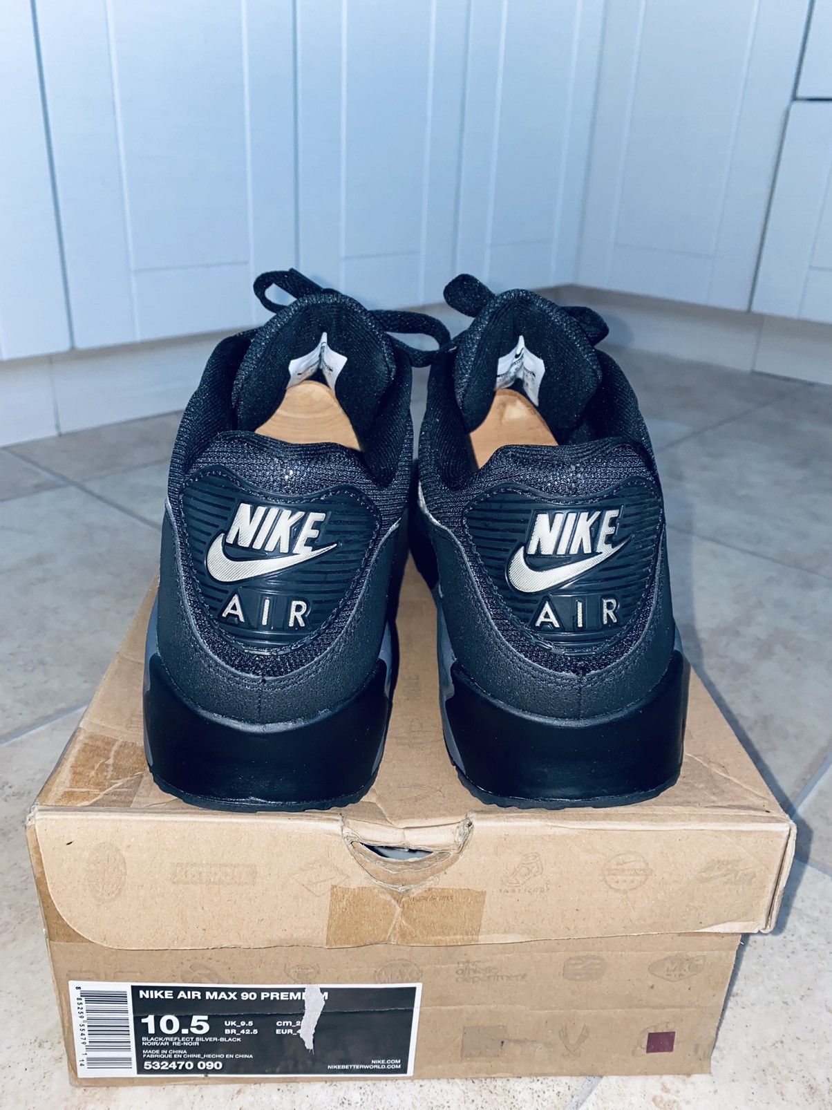 Nike NikeLab Air Max 90 Prm Hyper-fuse Size US 10.5 / EU 43-44 - 8 Thumbnail