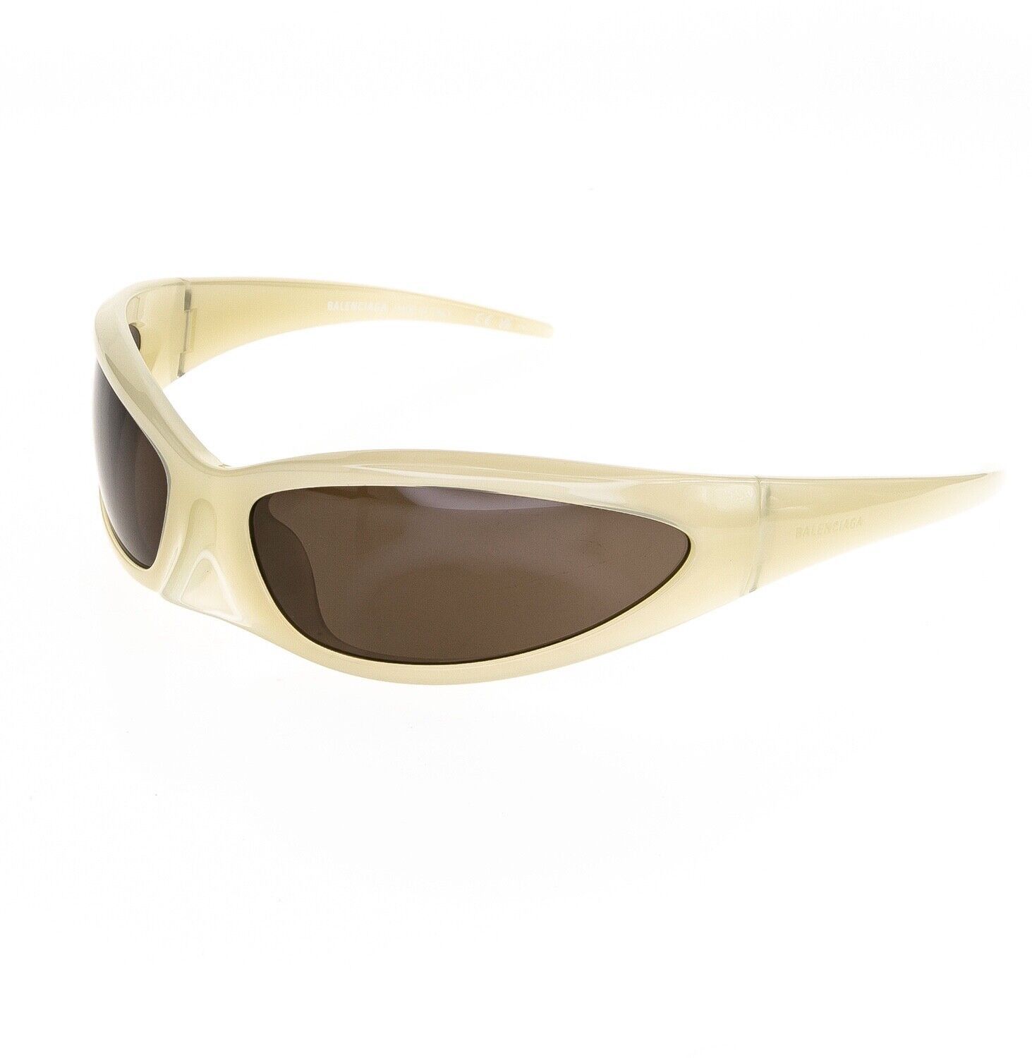 Balenciaga BALENCIAGA SKIN 0251 Wrap Cat Mask Light Yellow BB0251S Size ONE SIZE - 9 Thumbnail