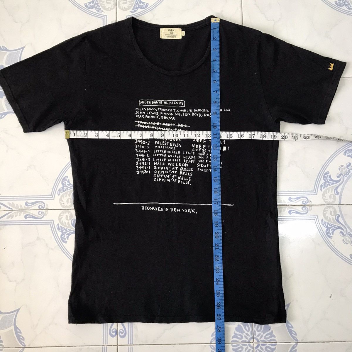 Jean-Michel Basquiat Ikka x Jean Michel Basquiat Miles Davis All Stars Tee Size US S / EU 44-46 / 1 - 6 Thumbnail