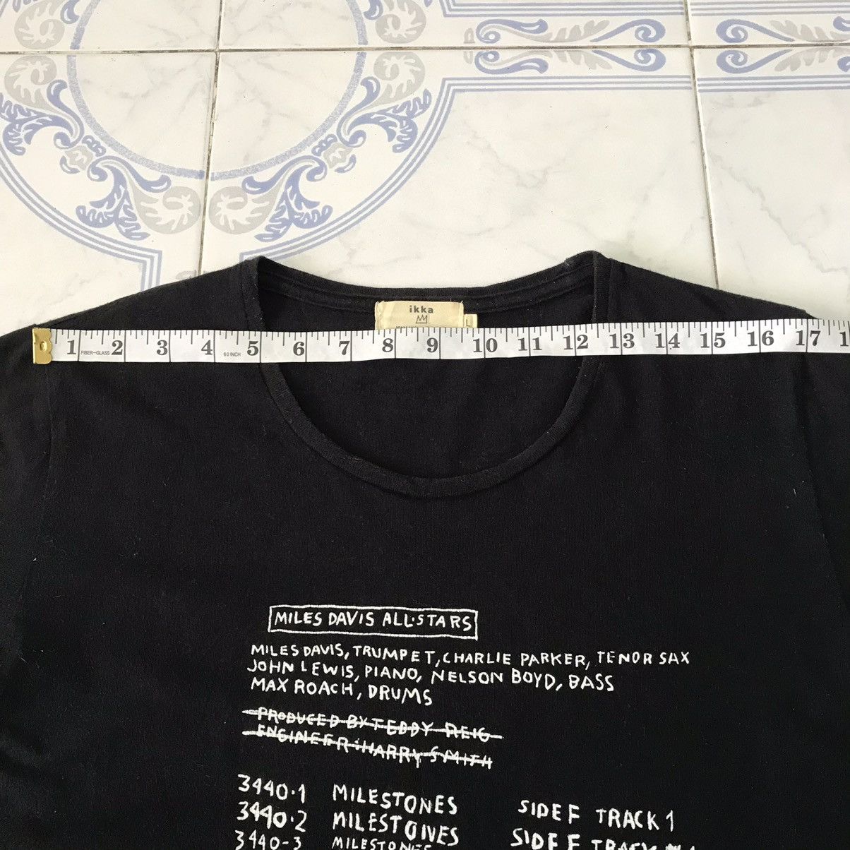 Jean-Michel Basquiat Ikka x Jean Michel Basquiat Miles Davis All Stars Tee Size US S / EU 44-46 / 1 - 7 Thumbnail