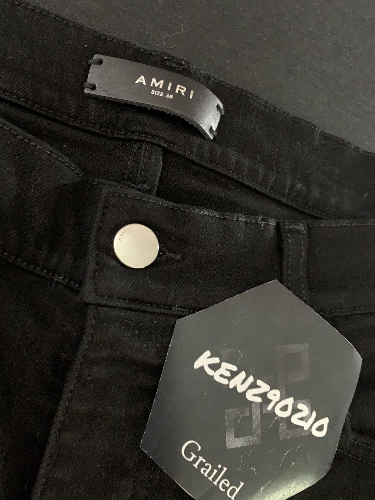 Amiri Amiri Ultra Suede MX1 Denim Jeans Size US 38 / EU 54 - 5 Thumbnail