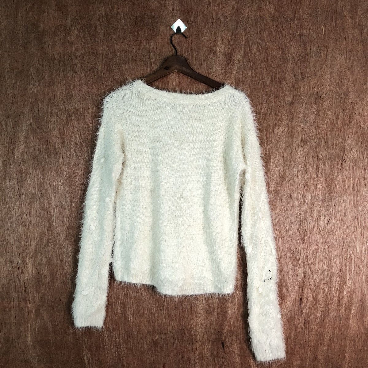 Aran Isles Knitwear Redherring Shag Shaggy Fur Mohair Knitwear #6494 Size M / US 6-8 / IT 42-44 - 9 Thumbnail