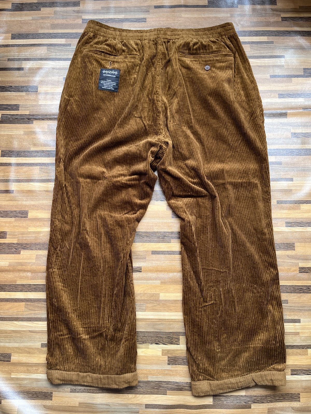 Undercover Baggy GU X UNDERCOVER FW21 Collection Corduroy Jun Takahashi Size US 34 / EU 50 - 20 Thumbnail