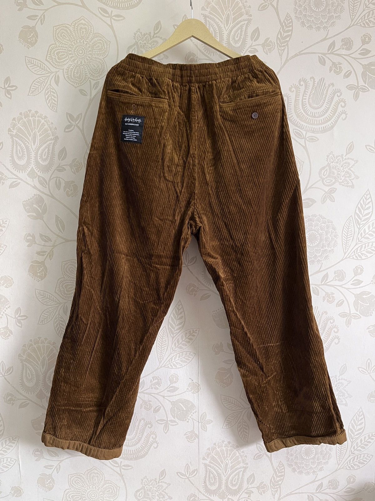 Undercover Baggy GU X UNDERCOVER FW21 Collection Corduroy Jun Takahashi Size US 34 / EU 50 - 5 Thumbnail