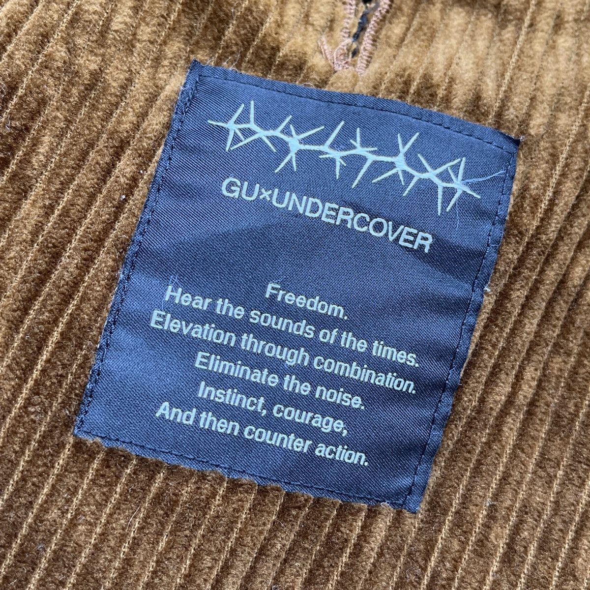 Undercover Baggy GU X UNDERCOVER FW21 Collection Corduroy Jun Takahashi Size US 34 / EU 50 - 19 Thumbnail