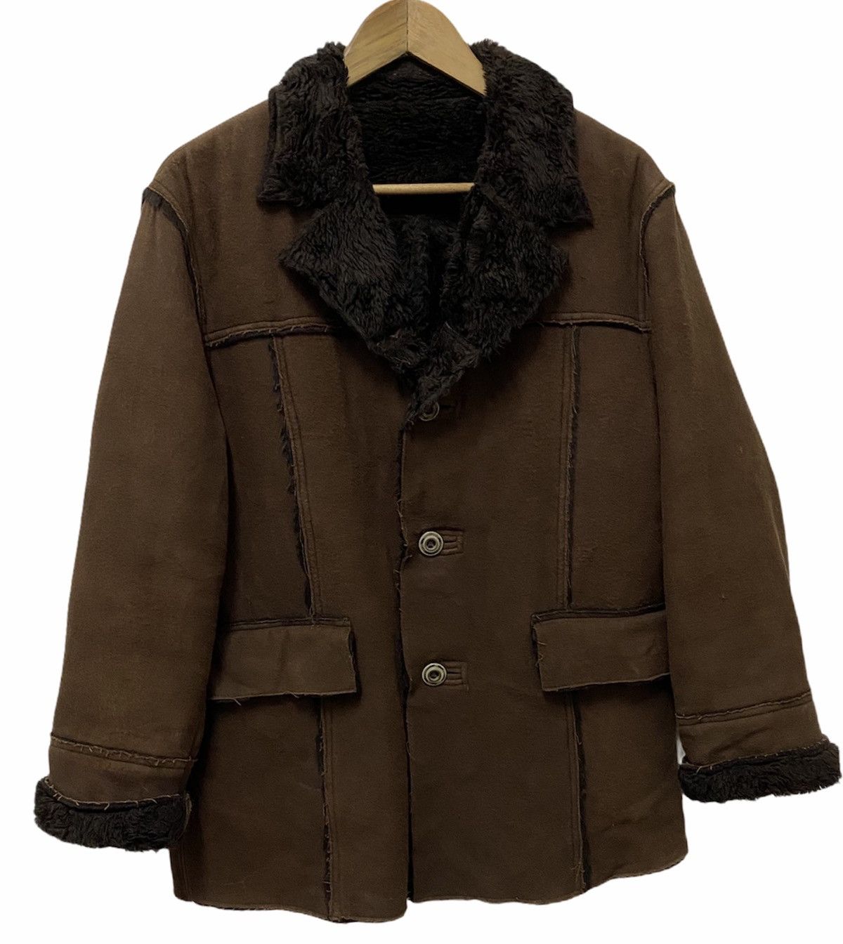 Nicole Club Nicole Club Shearling Fur Coat Size US M / EU 48-50 / 2 - 2 Thumbnail