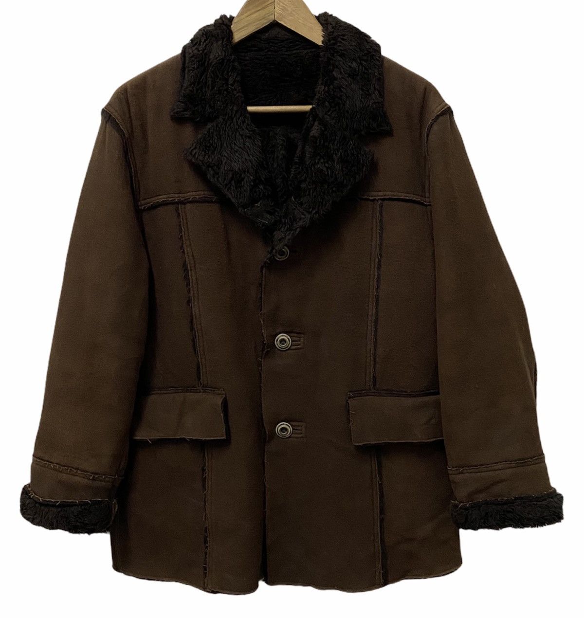 Nicole Club Nicole Club Shearling Fur Coat Size US M / EU 48-50 / 2 - 3 Thumbnail
