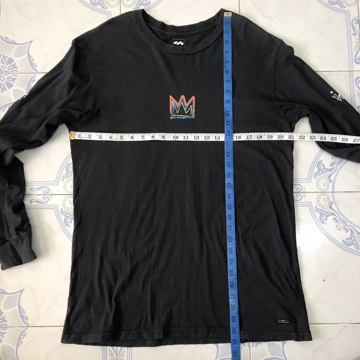 Billabong Rare Billabong x Jean Michel Basquiat Long Sleeve Tee Size US L / EU 52-54 / 3 - 9 Thumbnail