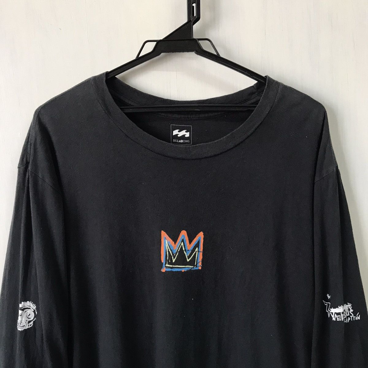 Billabong Rare Billabong x Jean Michel Basquiat Long Sleeve Tee Size US L / EU 52-54 / 3 - 3 Thumbnail