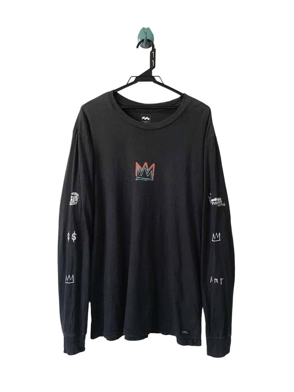 Billabong Rare Billabong x Jean Michel Basquiat Long Sleeve Tee Size US L / EU 52-54 / 3 - 1 Thumbnail