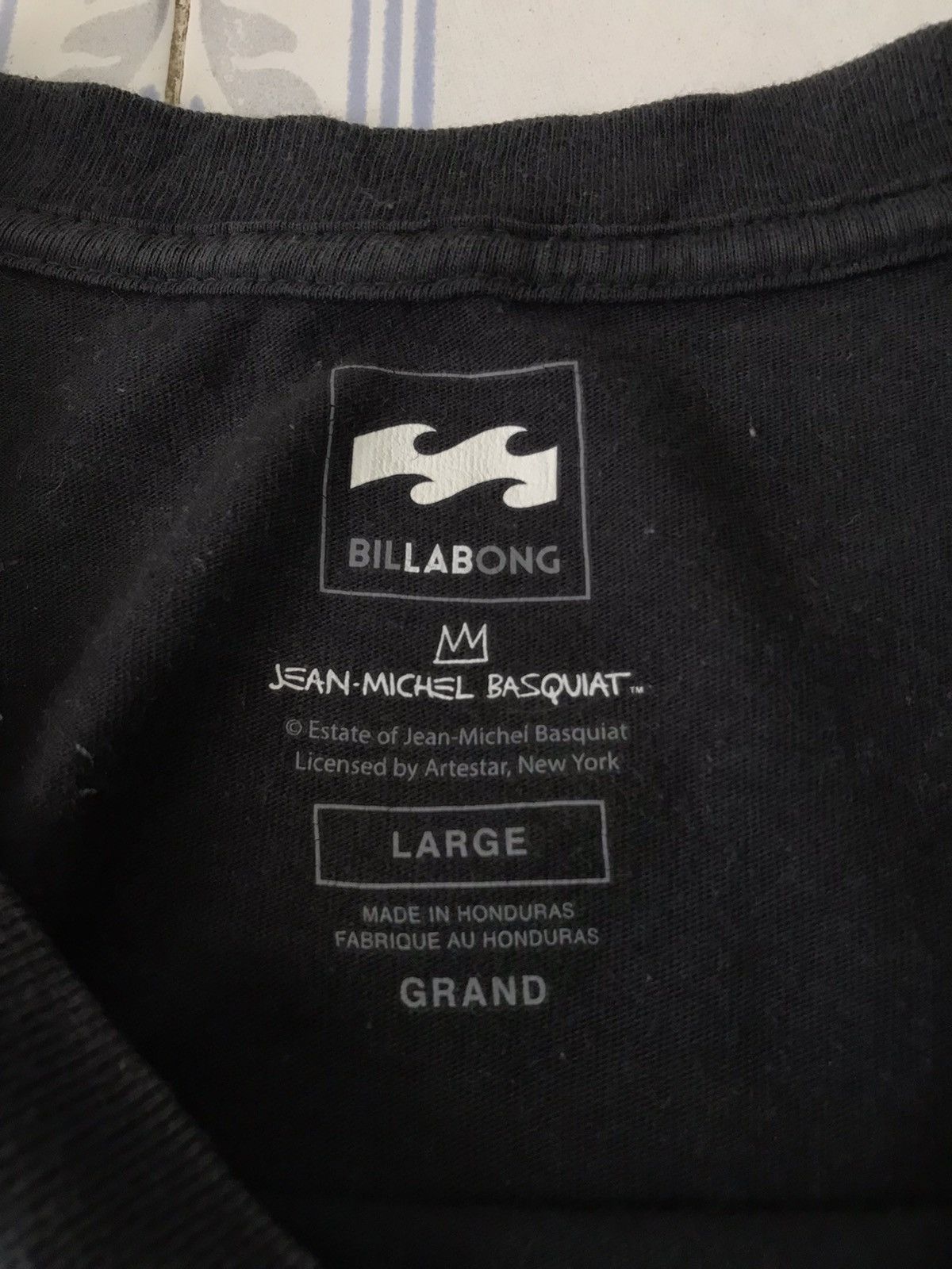 Billabong Rare Billabong x Jean Michel Basquiat Long Sleeve Tee Size US L / EU 52-54 / 3 - 12 Thumbnail