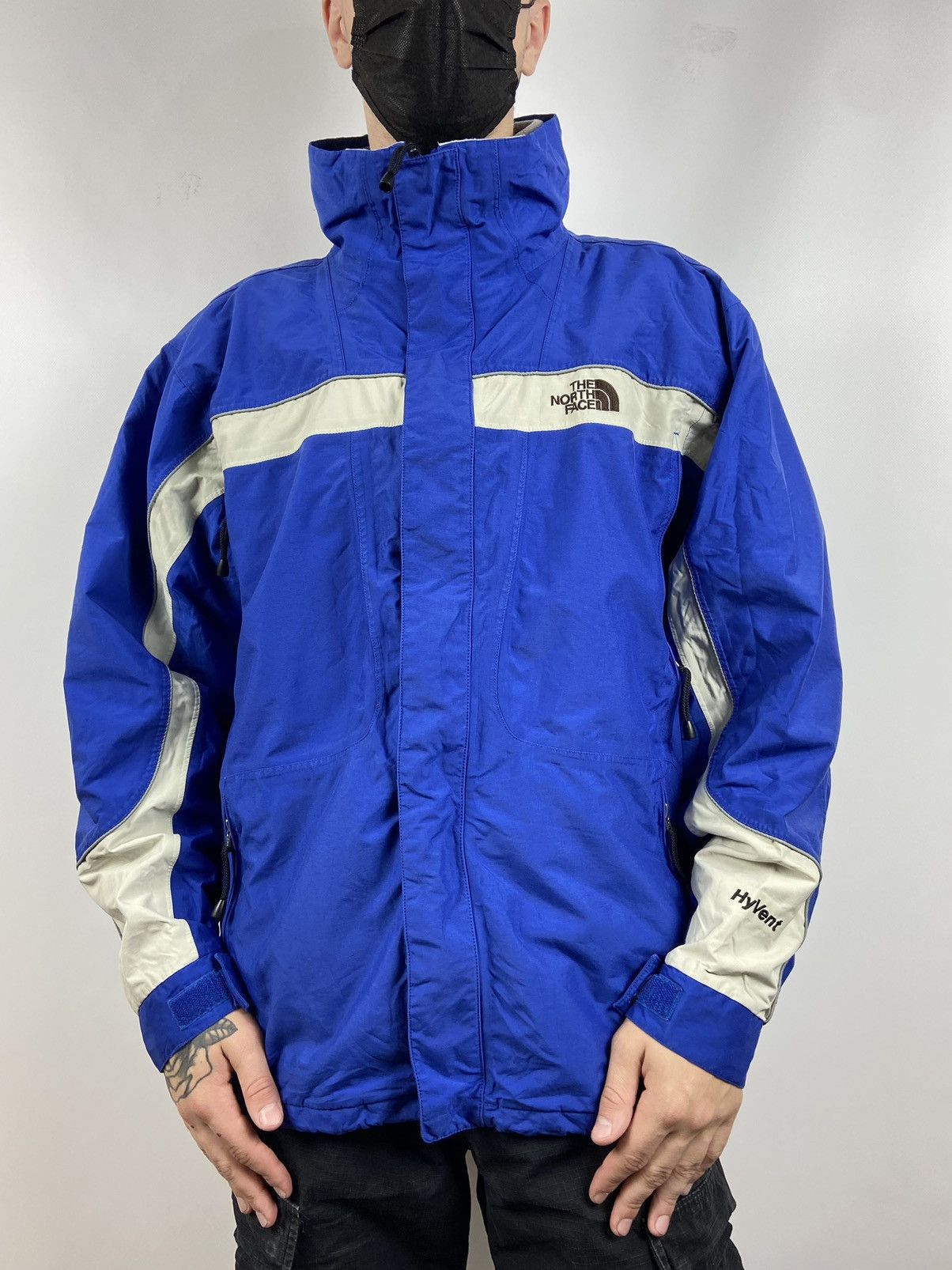 The North Face 90s Vintage The North Face HyVent Waterproof Jacket Size US L / EU 52-54 / 3 - 1 Thumbnail