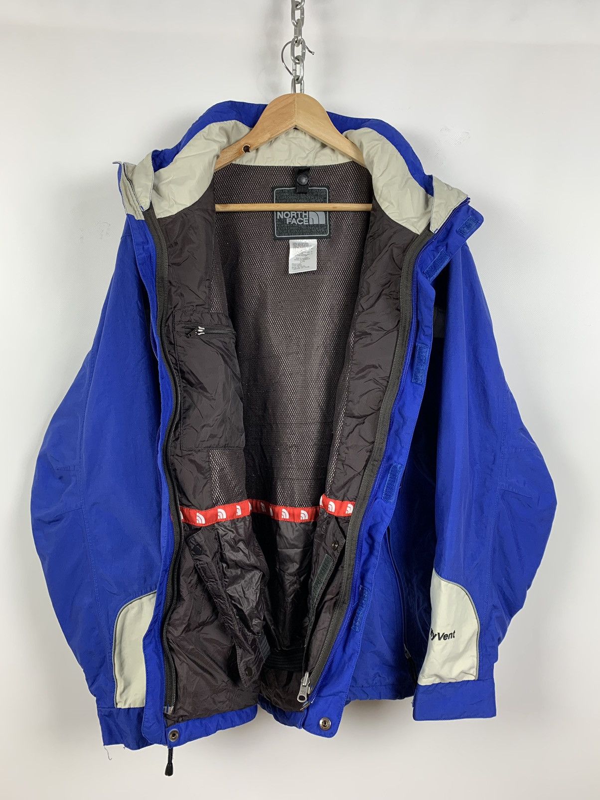 The North Face 90s Vintage The North Face HyVent Waterproof Jacket Size US L / EU 52-54 / 3 - 13 Thumbnail