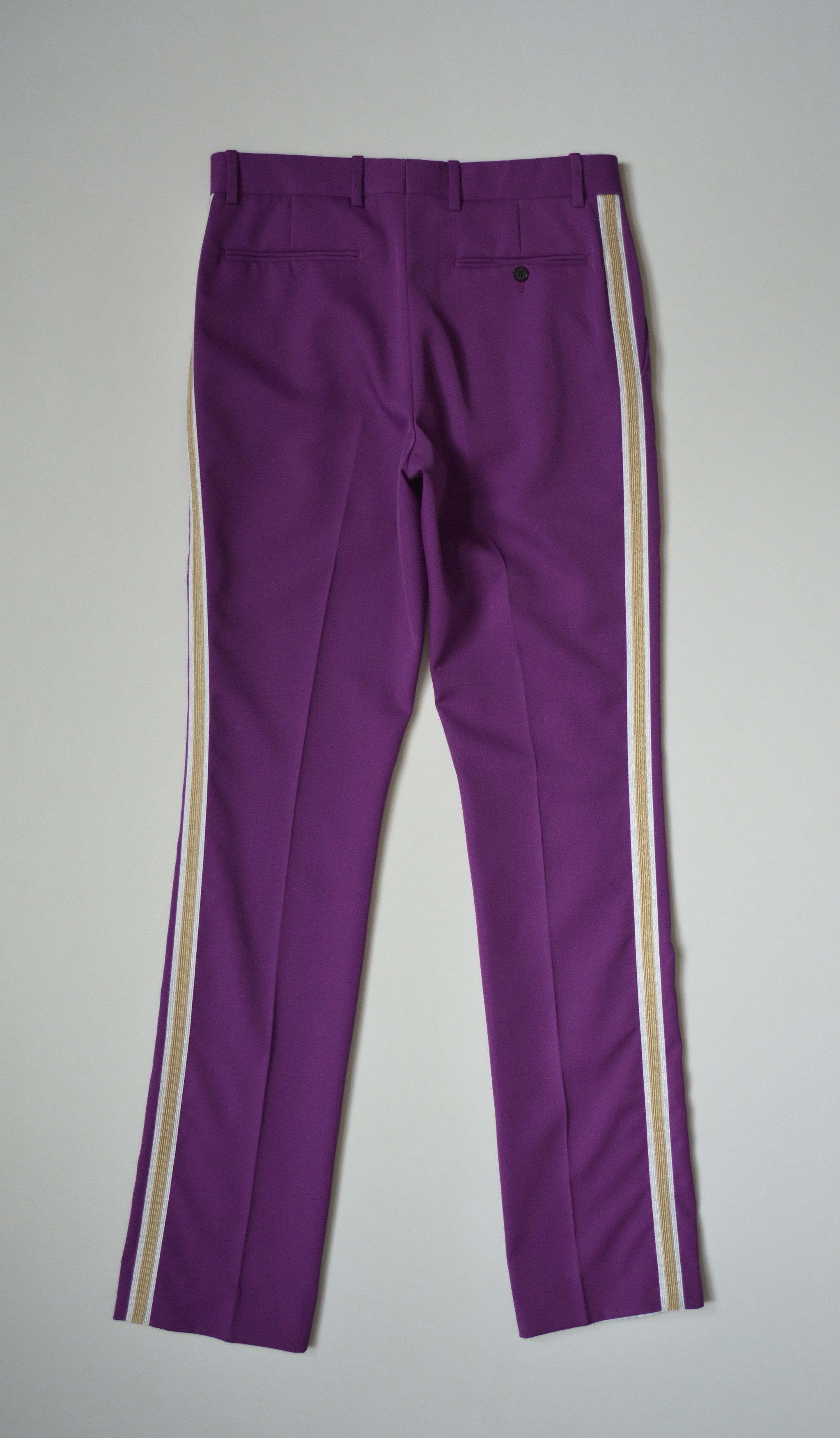 Calvin Klein 205W39NYC A/W 19 Brigade Side Stripe Wool Trousers Size US 30 / EU 46 - 8 Thumbnail