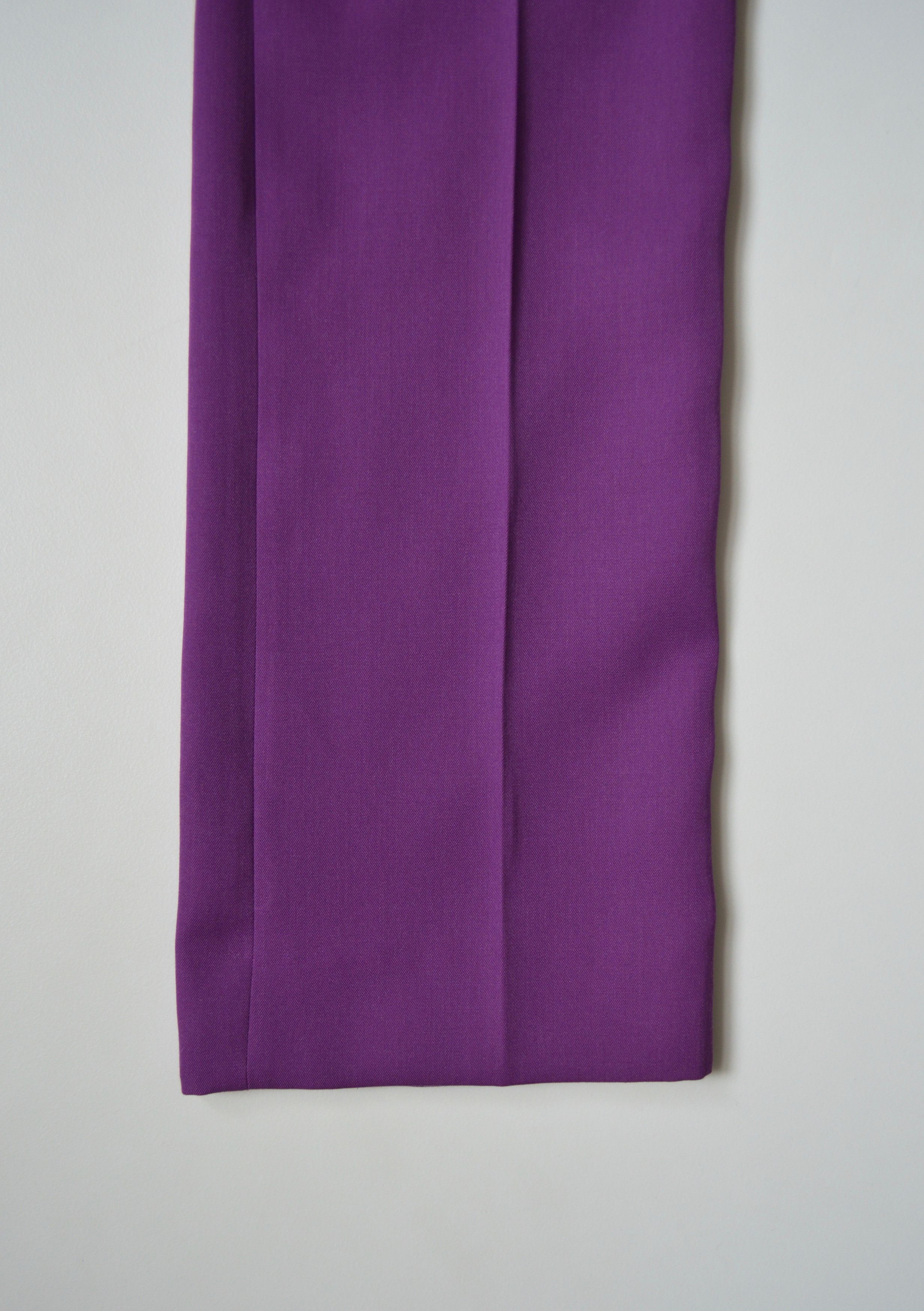 Calvin Klein 205W39NYC A/W 19 Brigade Side Stripe Wool Trousers Size US 30 / EU 46 - 6 Thumbnail