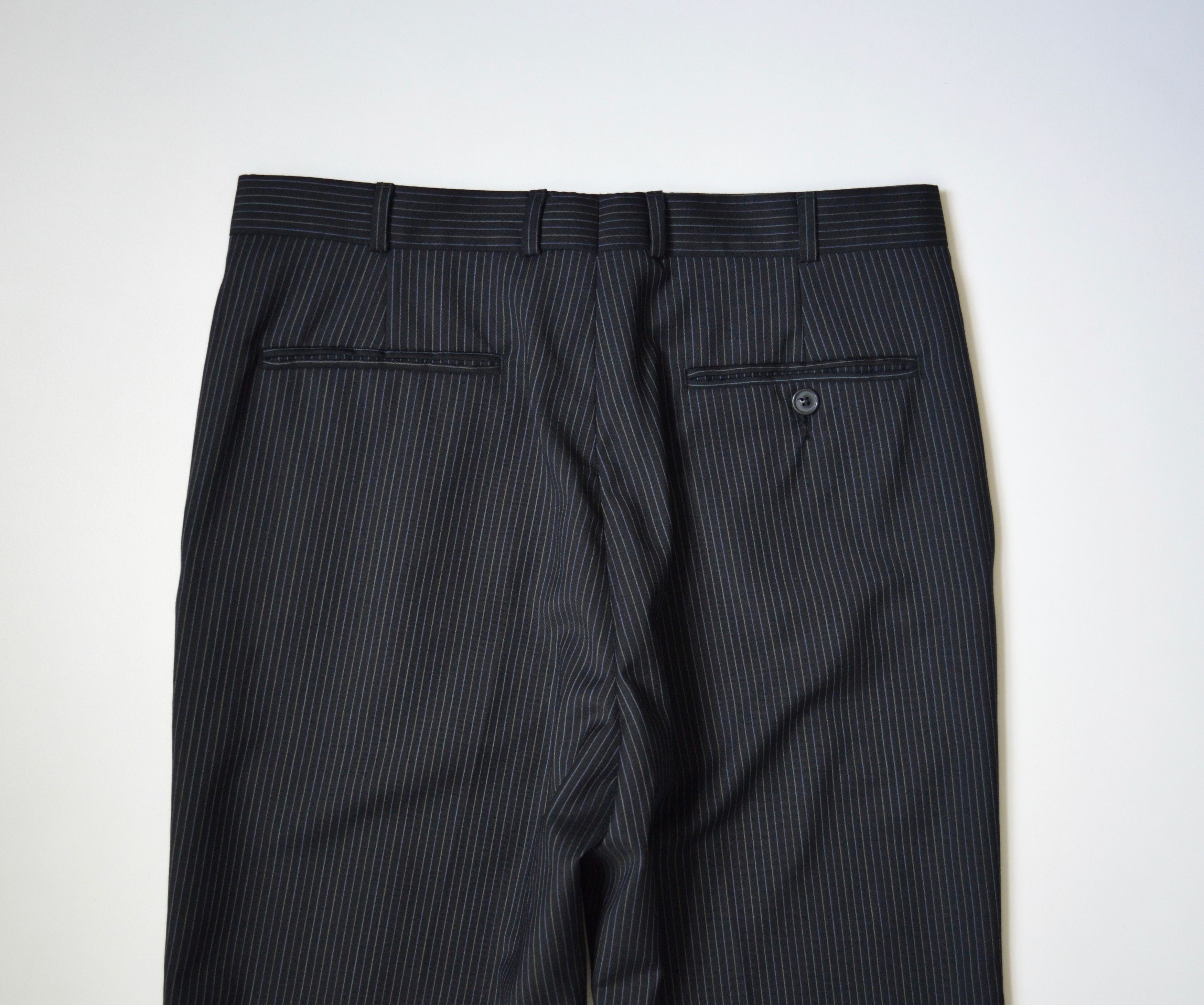 Maison Margiela S/S 12 Multicoloured Pin Stripe Trousers Size US 31 - 9 Thumbnail