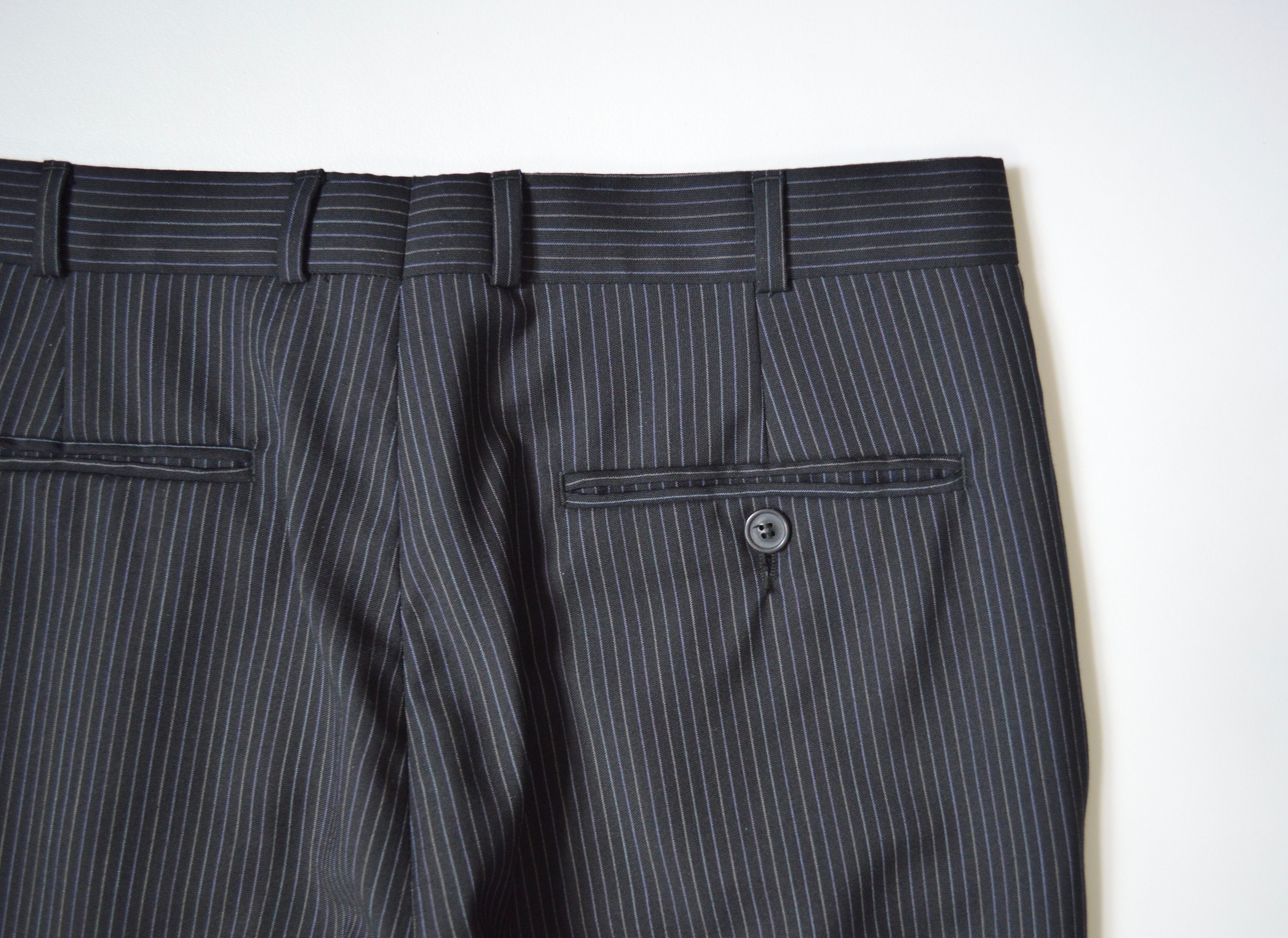 Maison Margiela S/S 12 Multicoloured Pin Stripe Trousers Size US 31 - 10 Thumbnail