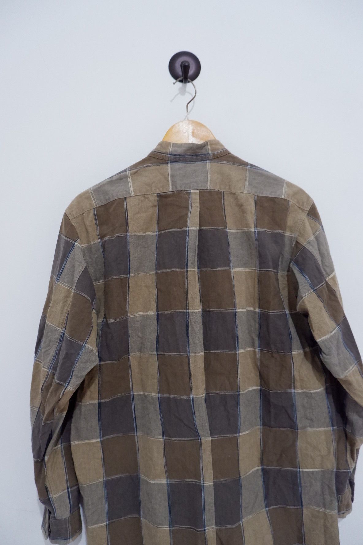 Issey Miyake Vintage Issey Miyake Mandarin Collar Shirt Size US M / EU 48-50 / 2 - 5 Thumbnail