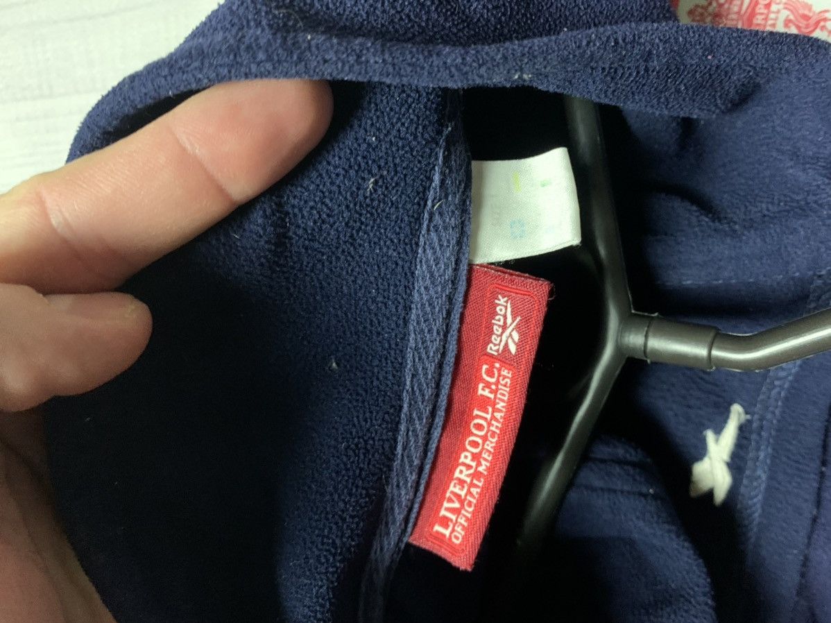 Reebok × Vintage Vintage Liverpool fleece hoodie jacket Reebok big logo rare Size US L / EU 52-54 / 3 - 9 Thumbnail