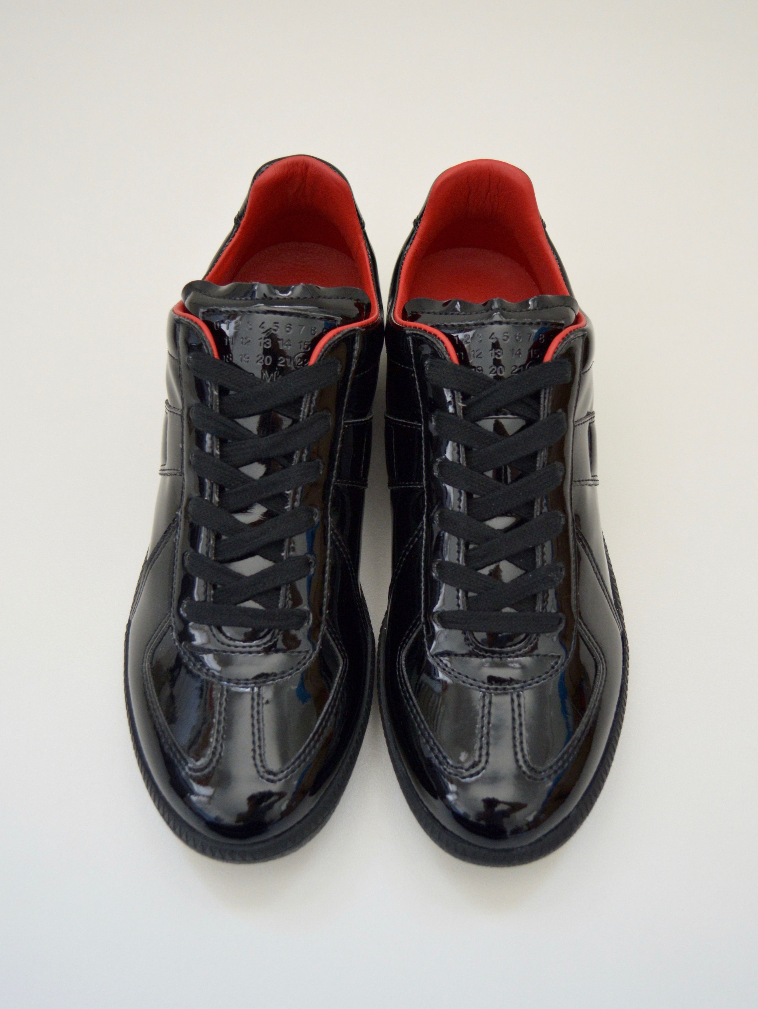 A/W 19 Black Patent Leather GAT Sneakers