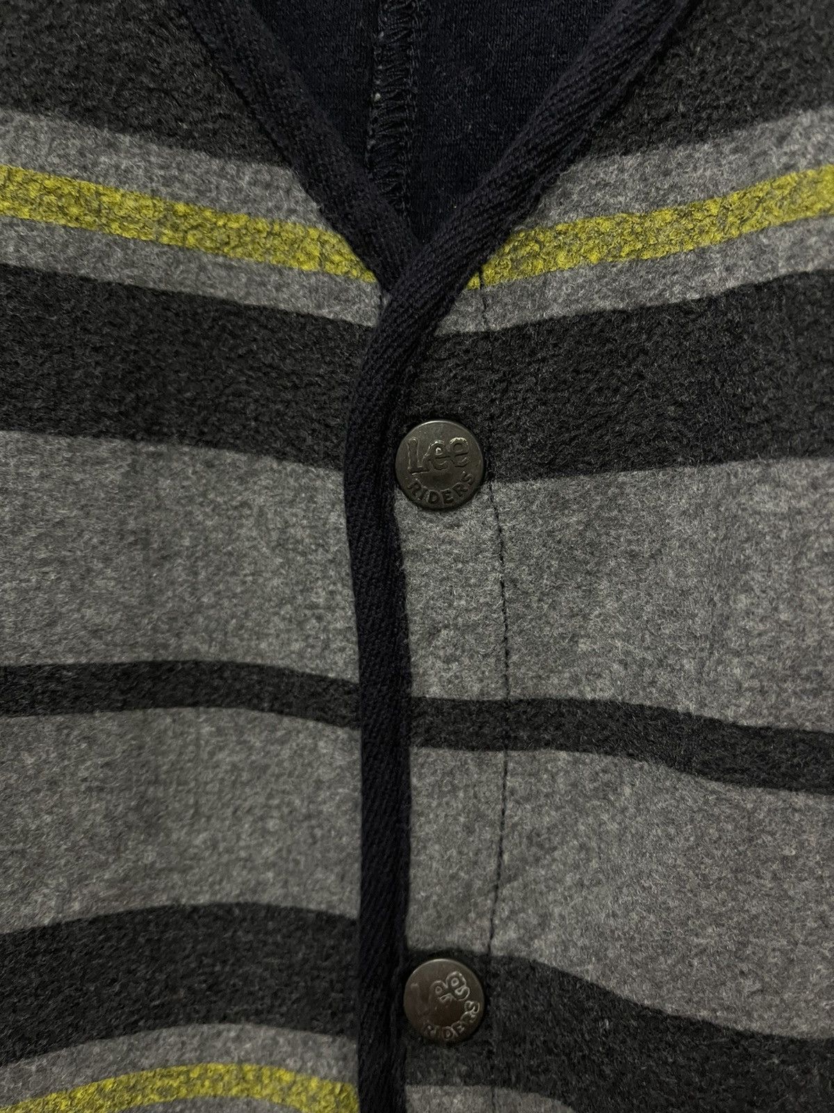 Lee × Vintage Vintage Lee Storm Rider Striped Button Up Vest Size US S / EU 44-46 / 1 - 4 Thumbnail
