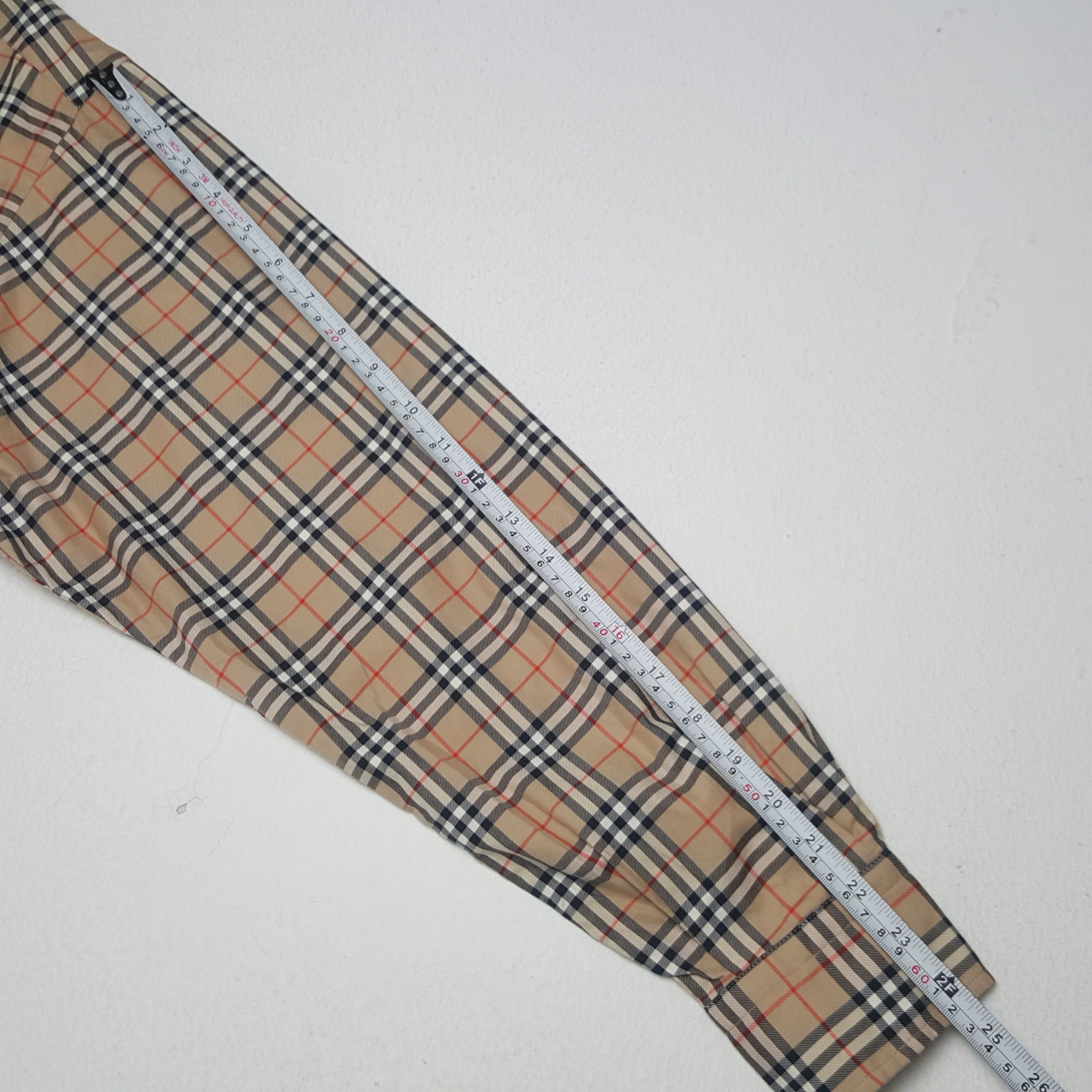 Burberry × Vintage Vintage Burberry London Nova Check Button Up Shirt Size US M / EU 48-50 / 2 - 6 Thumbnail