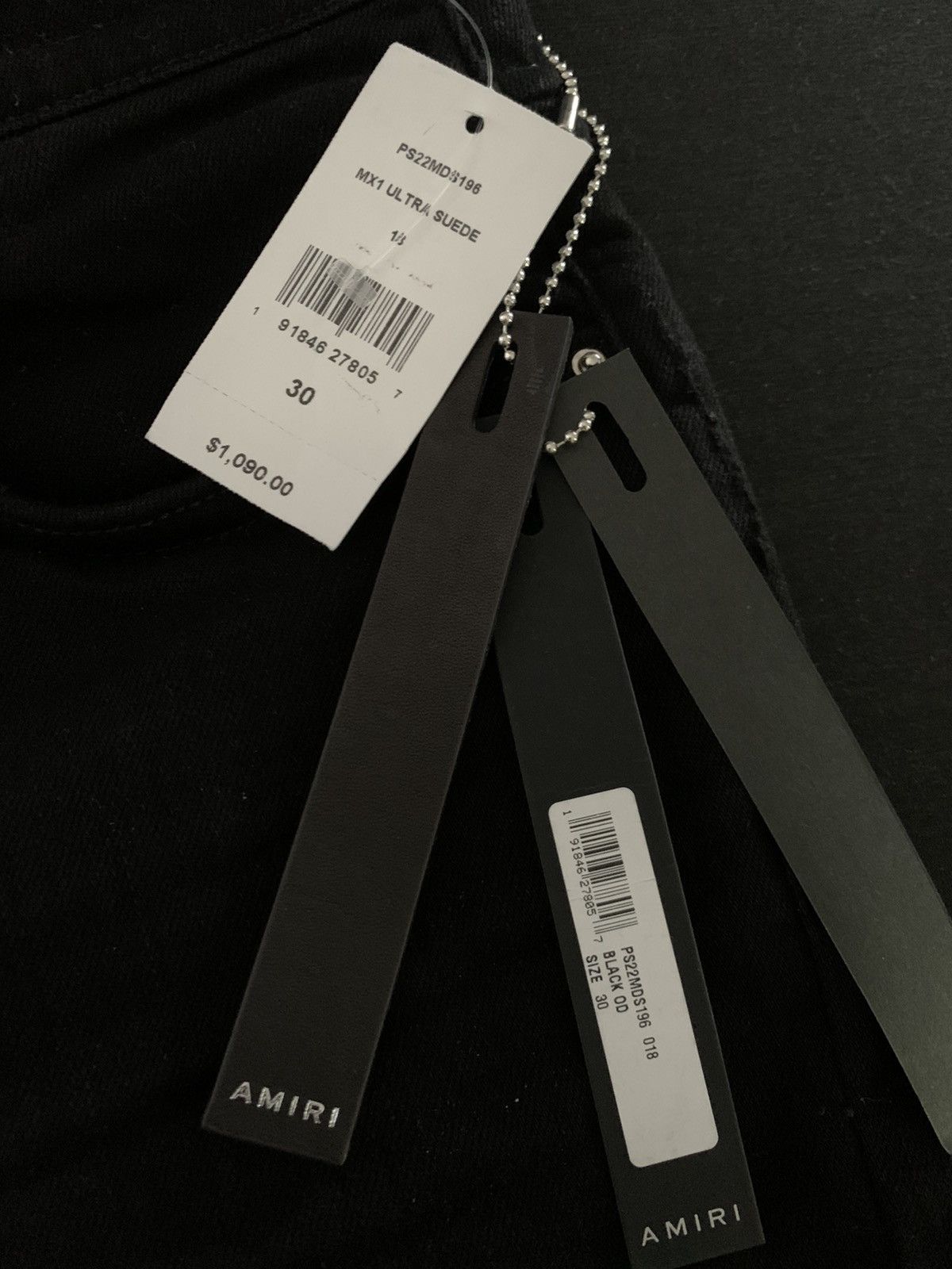 Amiri Amiri Ultra Suede MX1 Denim Jeans Size US 30 / EU 46 - 4 Thumbnail
