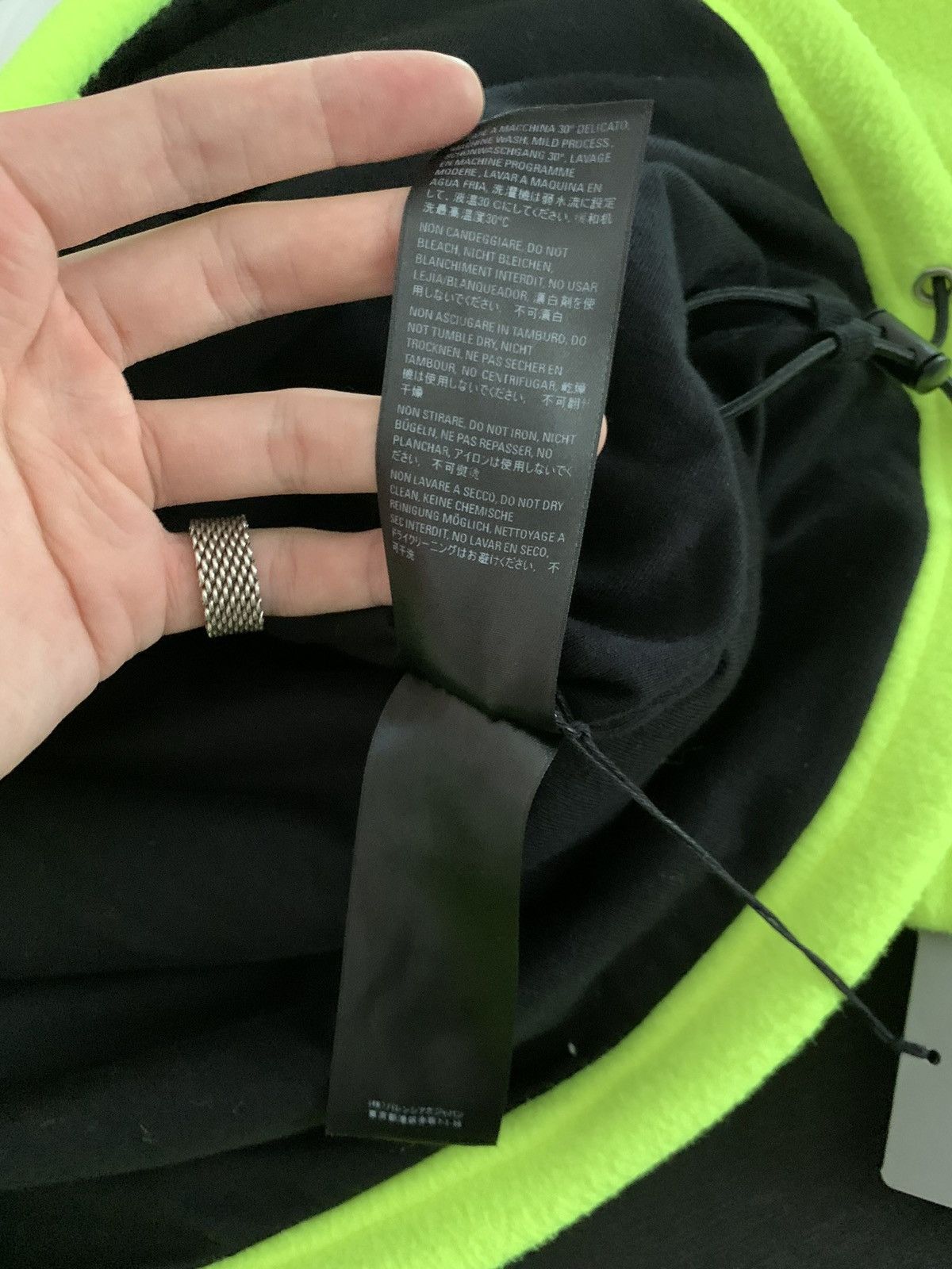 Balenciaga Balenciaga Sporty B Neon Yellow Fleece Tracksuit Jacket Size US XL / EU 56 / 4 - 11 Thumbnail