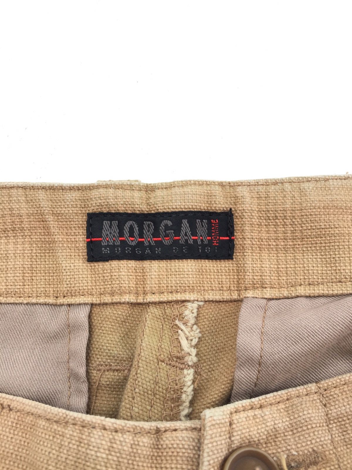 Designer × Japanese Brand × Morgan Homme Japanese Morgan Homme Cargo Baggy Pants Size US 32 / EU 48 - 6 Thumbnail