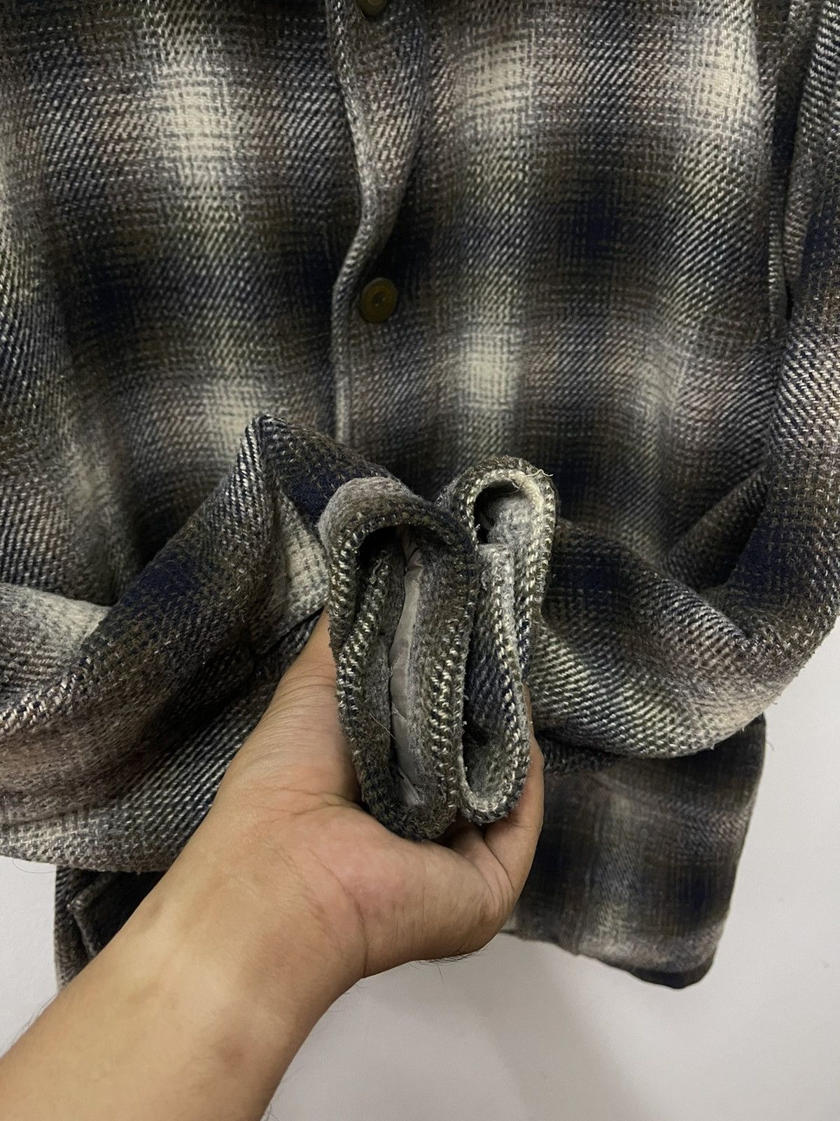 Free Country × Vintage Vintage Free County Plaid Flannel Quilted Line Jacket Size US L / EU 52-54 / 3 - 4 Thumbnail