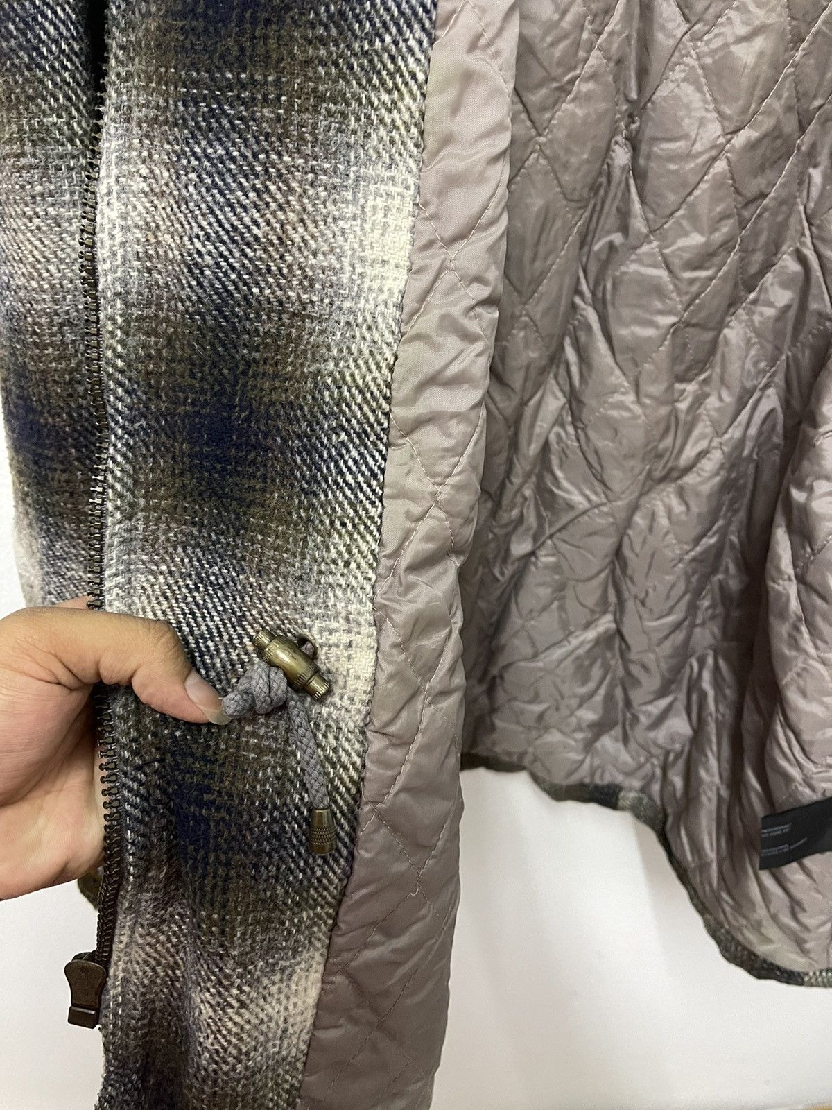 Free Country × Vintage Vintage Free County Plaid Flannel Quilted Line Jacket Size US L / EU 52-54 / 3 - 9 Thumbnail