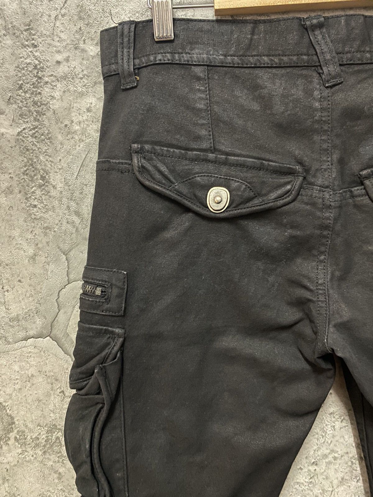 JACKROSE × Japanese Brand × Other SS 09 JackRose Bondage Utility 3D Pocket Waxed Denim Cargo Size US 30 / EU 46 - 16 Thumbnail