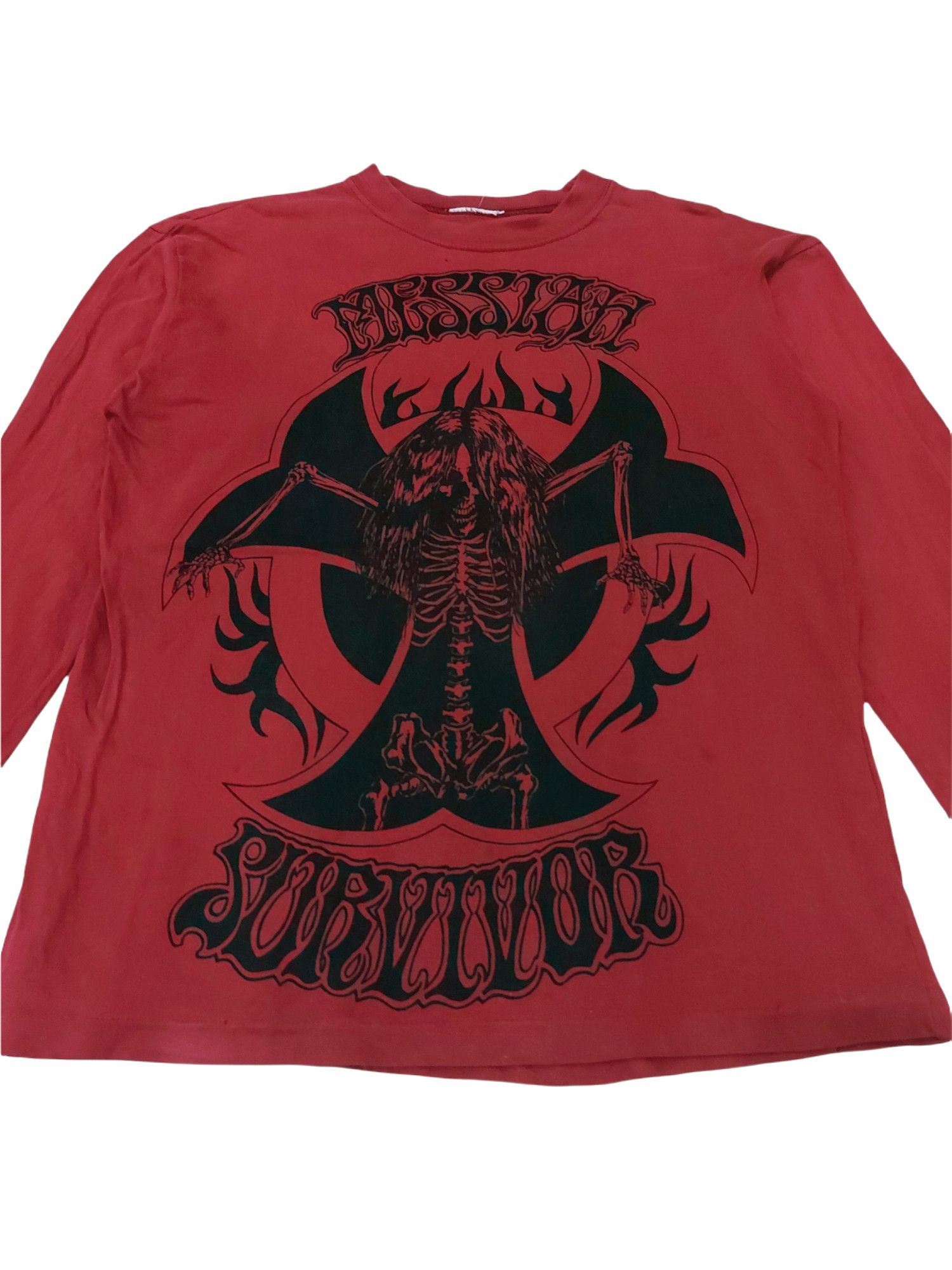 Band Tees × Vintage VERY RARE! VTG 90s THRASH METAL "MESSIAH" BAND Size US L / EU 52-54 / 3 - 5 Thumbnail
