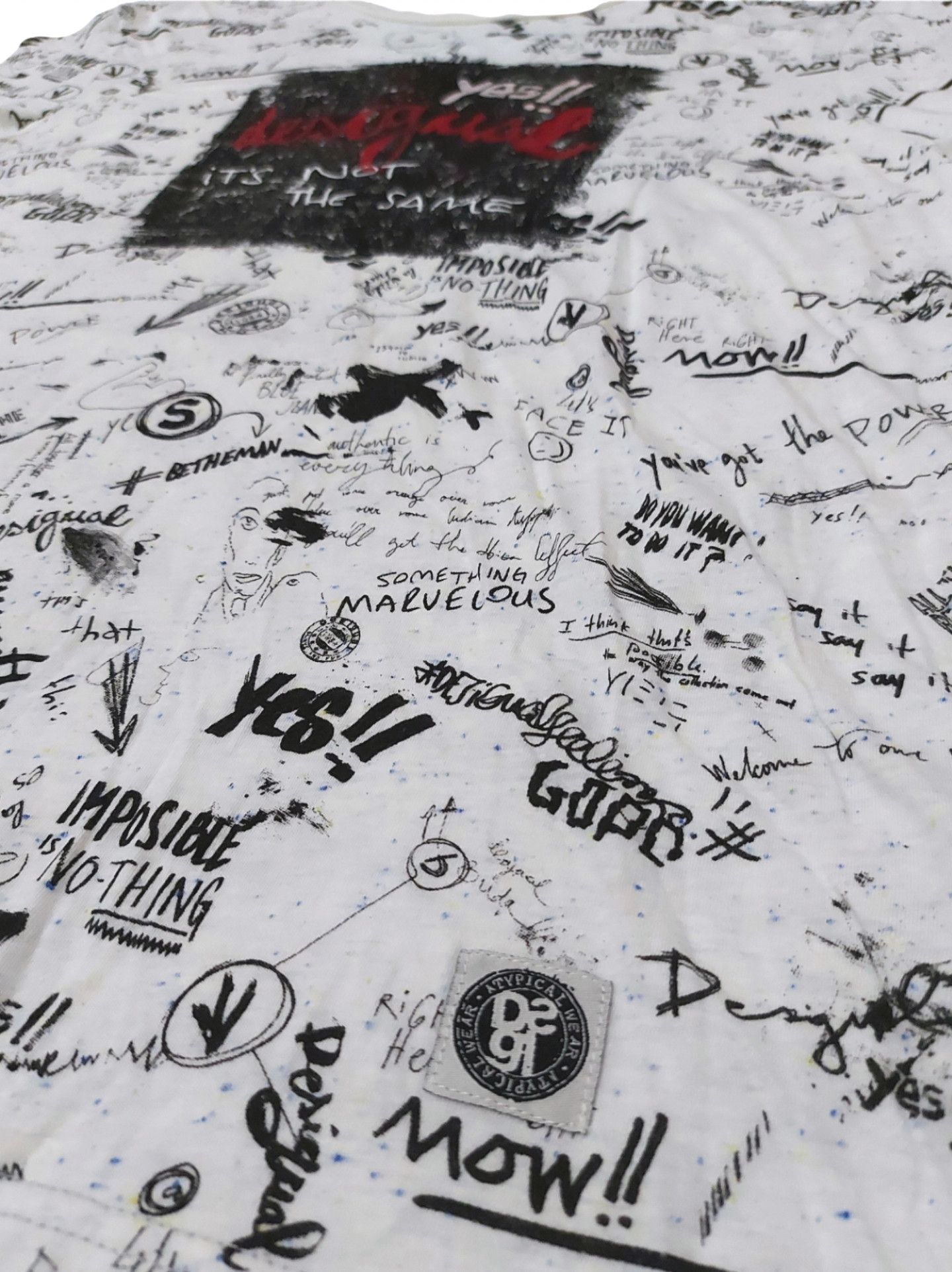 Art Comes First × Designer × Desigual RARE! DESIGUAL DESIGNER ART "DESIGUAL IT'S NOT THE SAME" Size US L / EU 52-54 / 3 - 6 Thumbnail