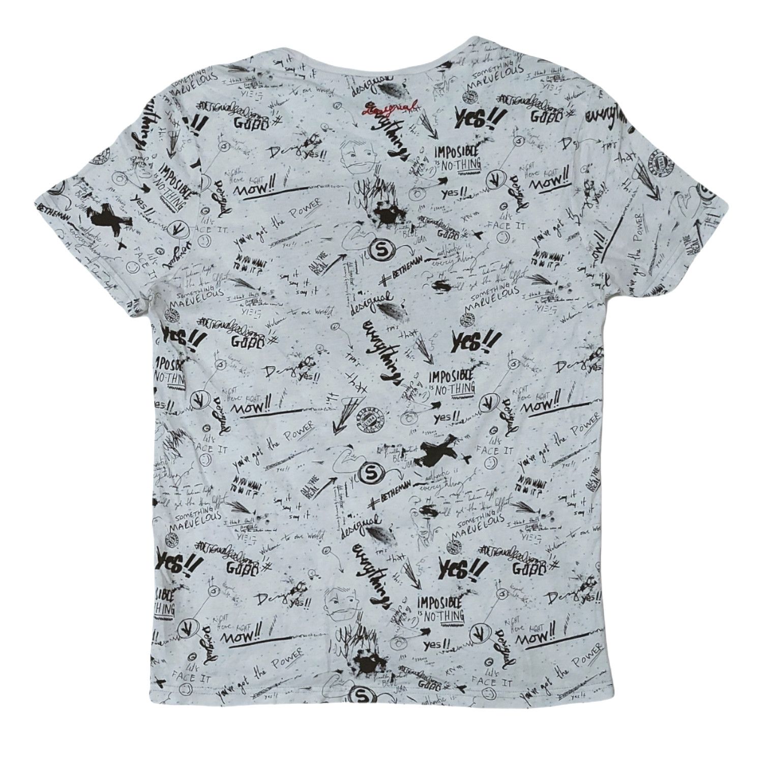 Art Comes First × Designer × Desigual RARE! DESIGUAL DESIGNER ART "DESIGUAL IT'S NOT THE SAME" Size US L / EU 52-54 / 3 - 2 Thumbnail