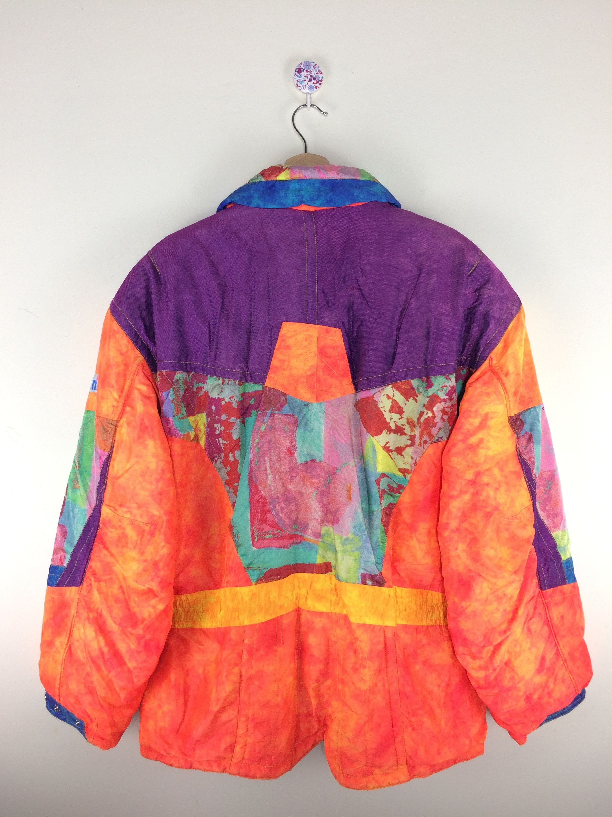 Vintage Vintage Mistral Skiwear Bombers Jacket Size US L / EU 52-54 / 3 - 10 Thumbnail