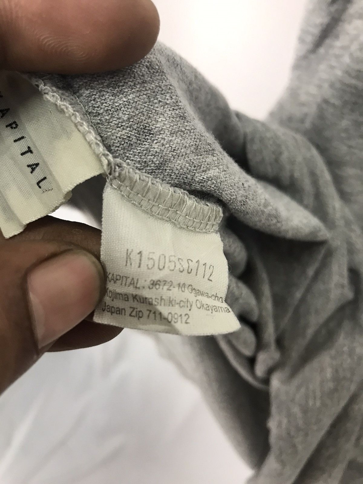 Kapital Kapital distressed tee Size US M / EU 48-50 / 2 - 5 Thumbnail