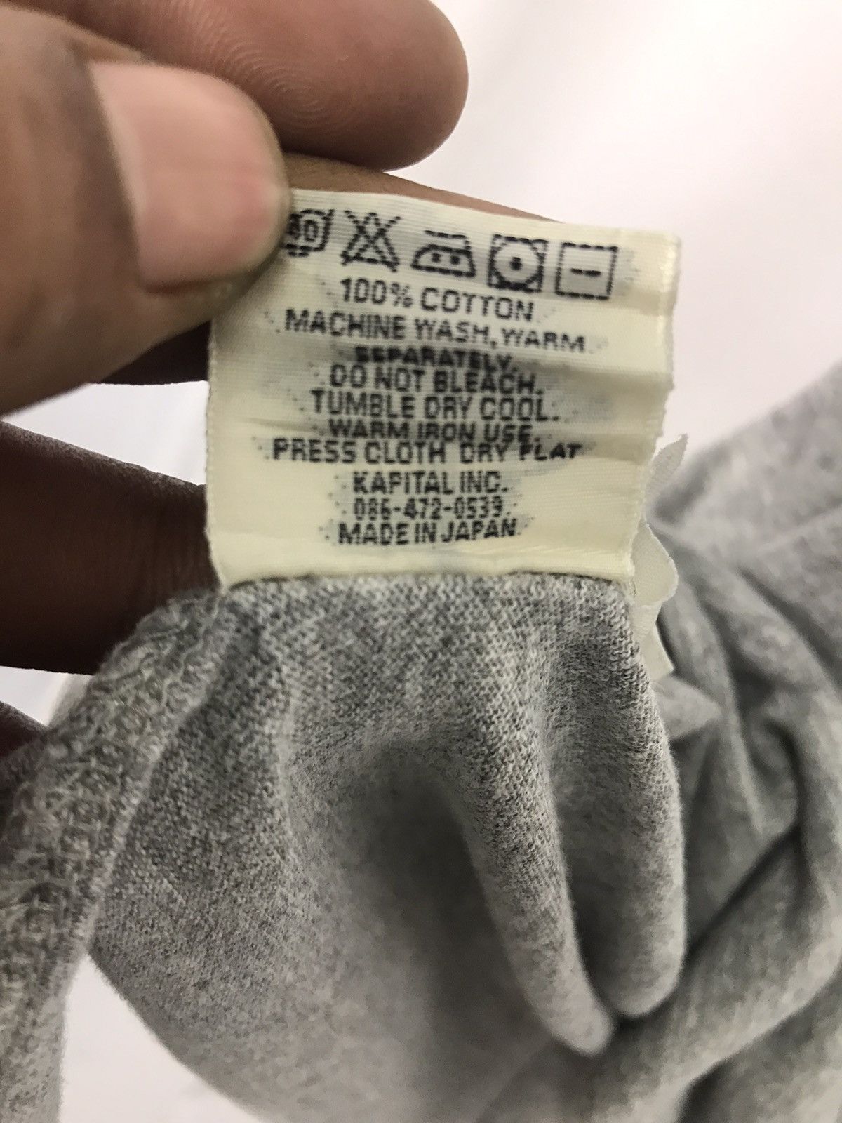 Kapital Kapital distressed tee Size US M / EU 48-50 / 2 - 6 Thumbnail