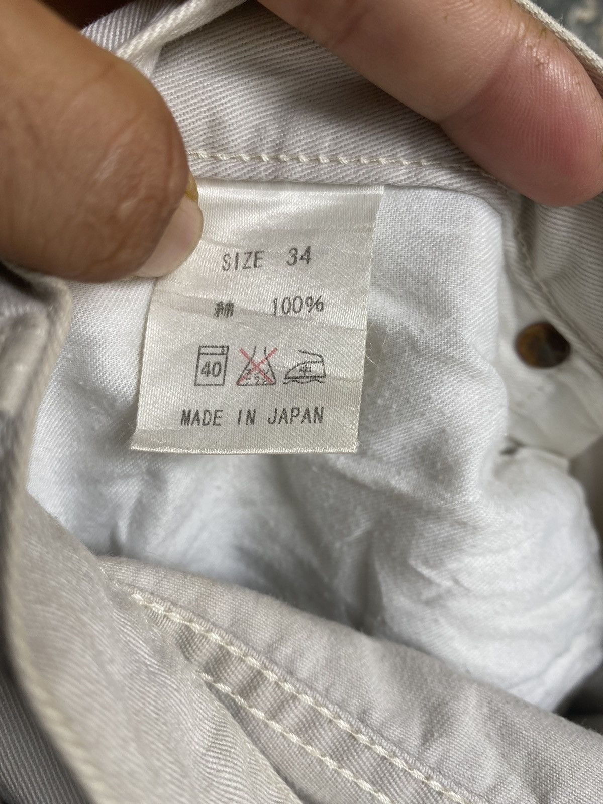 Japanese Brand Kojima Cotton Pants Size US 34 / EU 50 - 8 Thumbnail