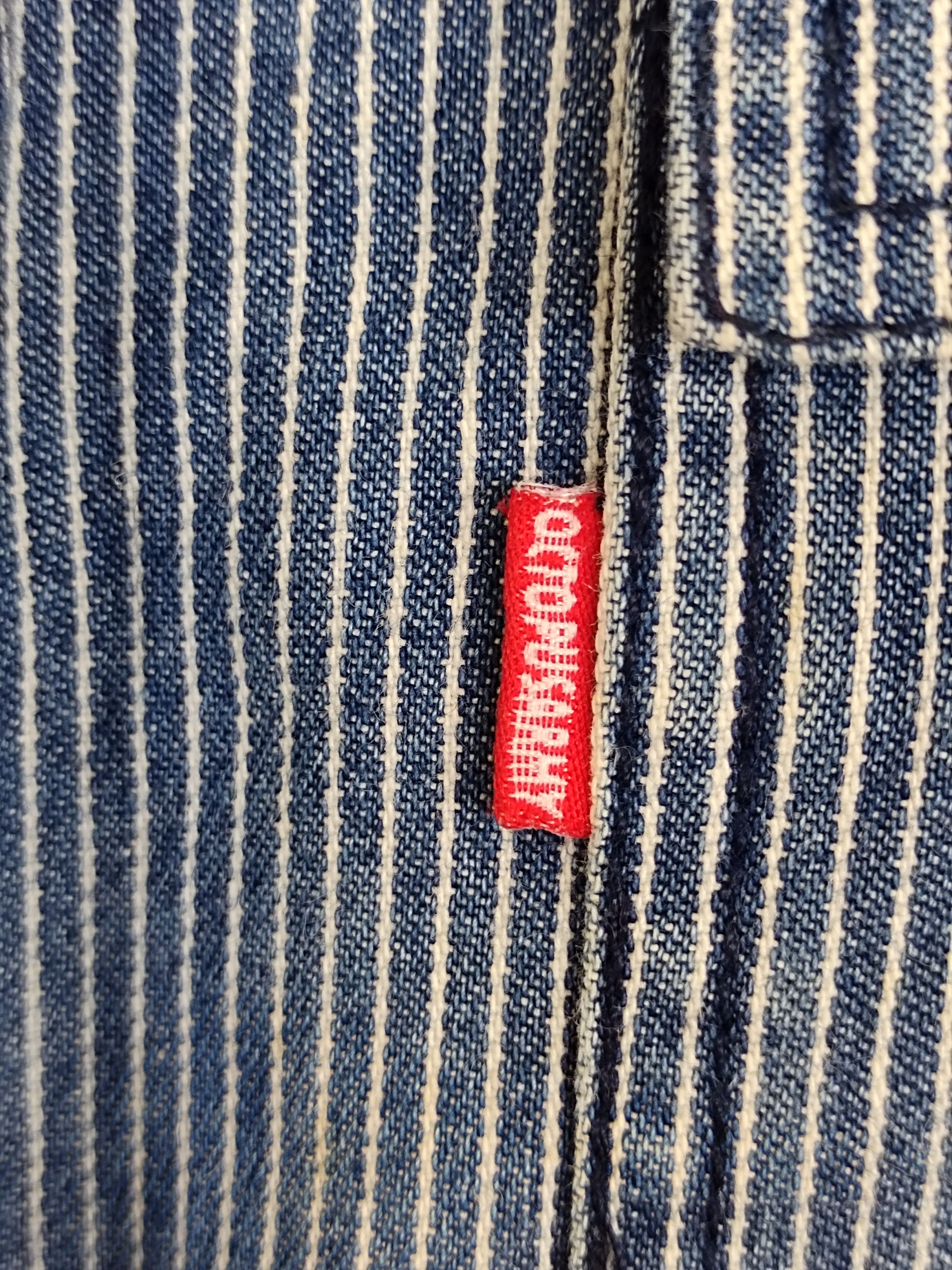 Japanese Brand Octopus Army Hickory Denim Bush Pants Size US 29 - 17 Thumbnail