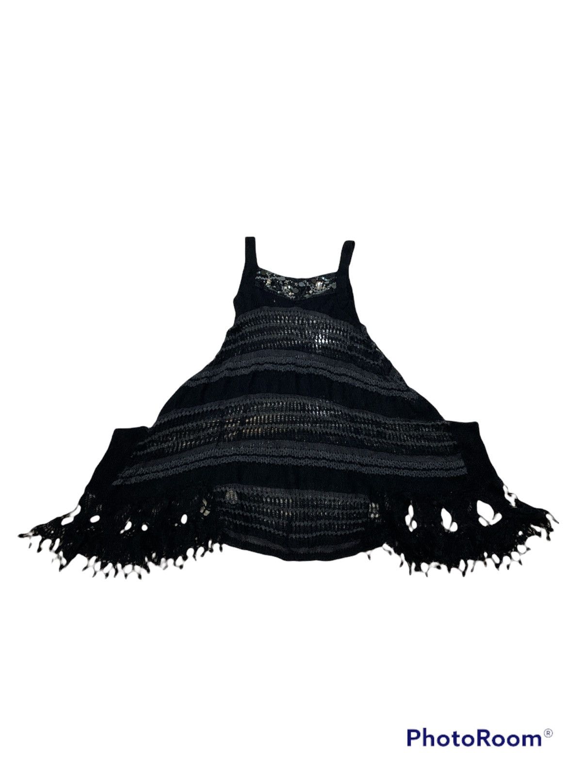 Issey Miyake SUNAO KUWAHARA BY ISSEY MIYAKE CROCHET BOHO KAFTAN COVER UP Size US S / EU 44-46 / 1 - 1 Thumbnail