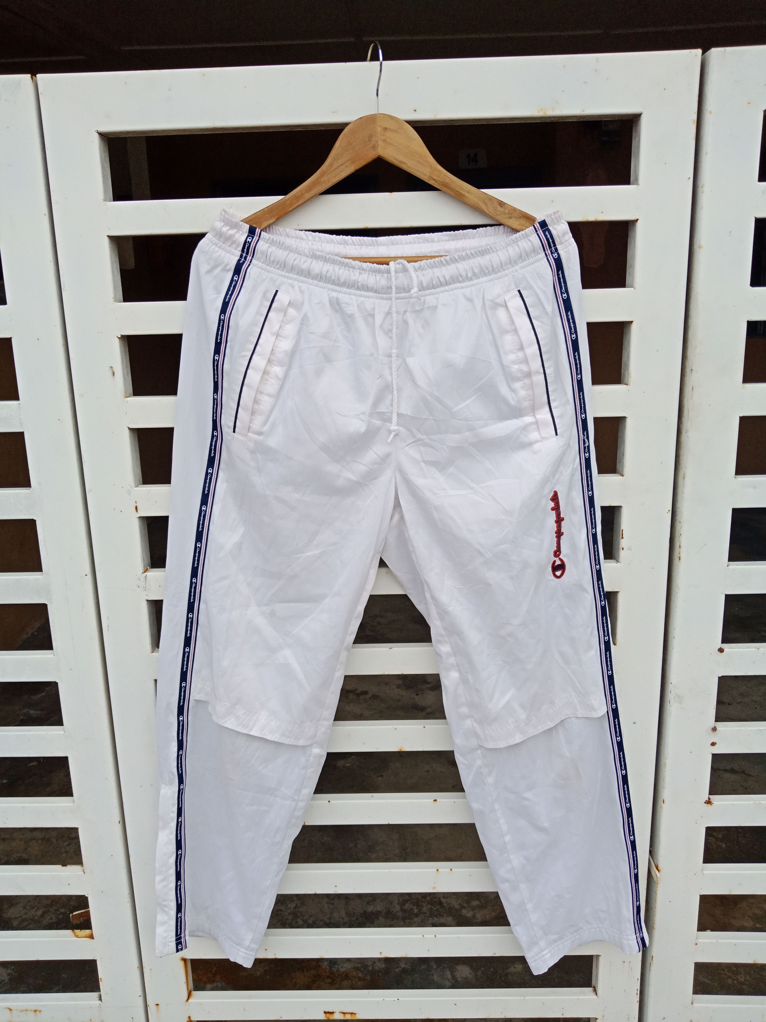 Champion Spell Out Windbreaker Track Pants