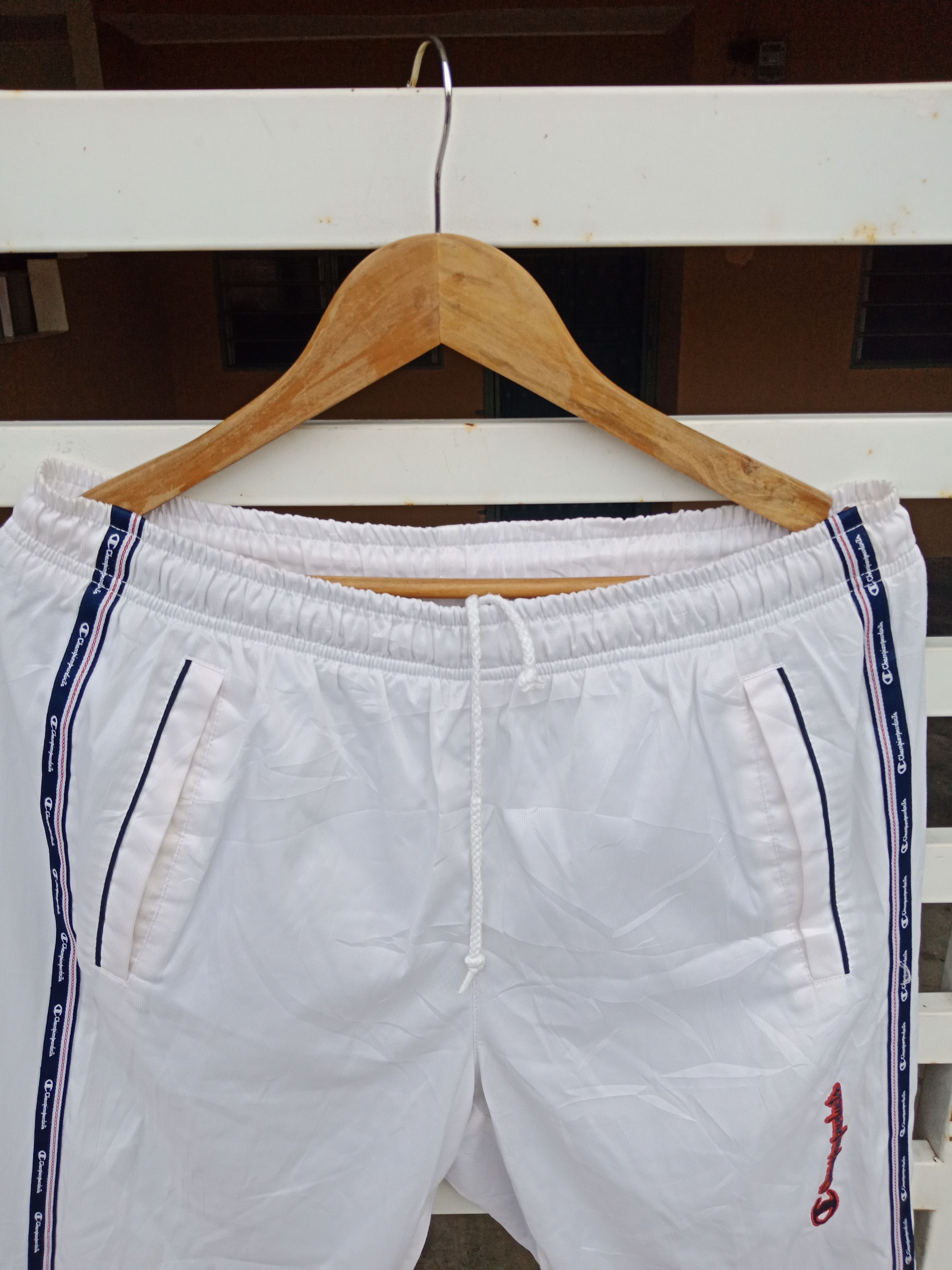 Champion Champion Spell Out Windbreaker Track Pants Size US 31 - 5 Thumbnail